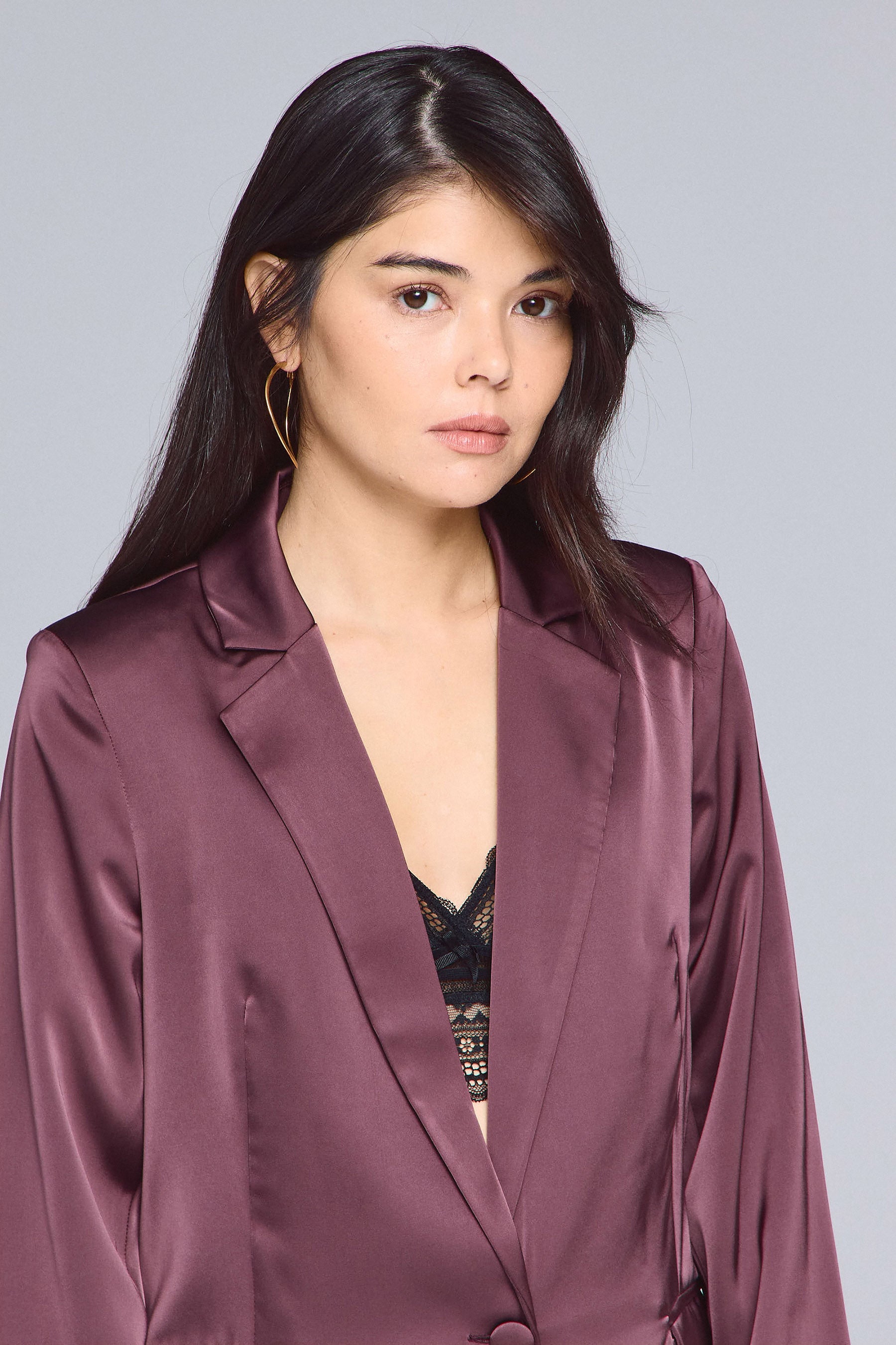 גיקט מחויט עם כיסים