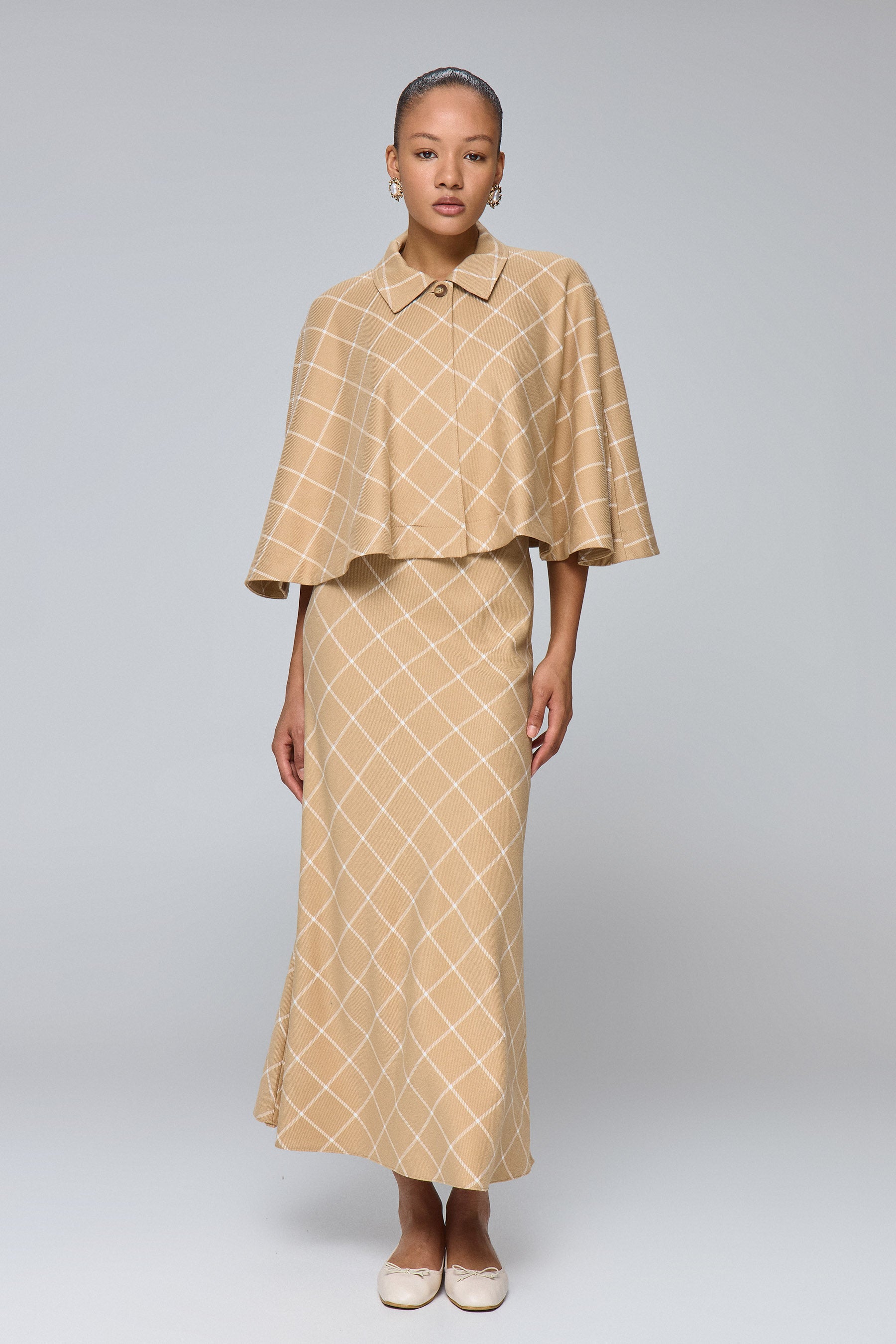 שכמיית משובצת סט