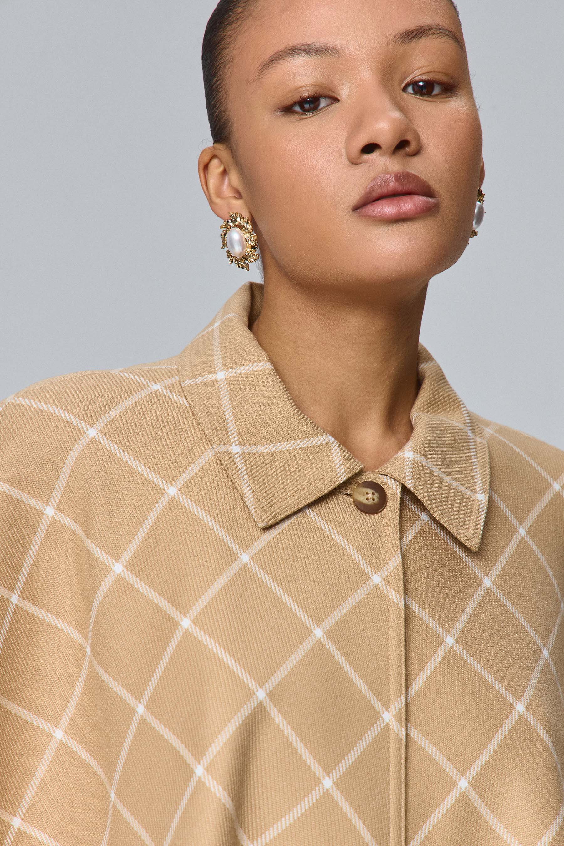 שכמיית משובצת סט