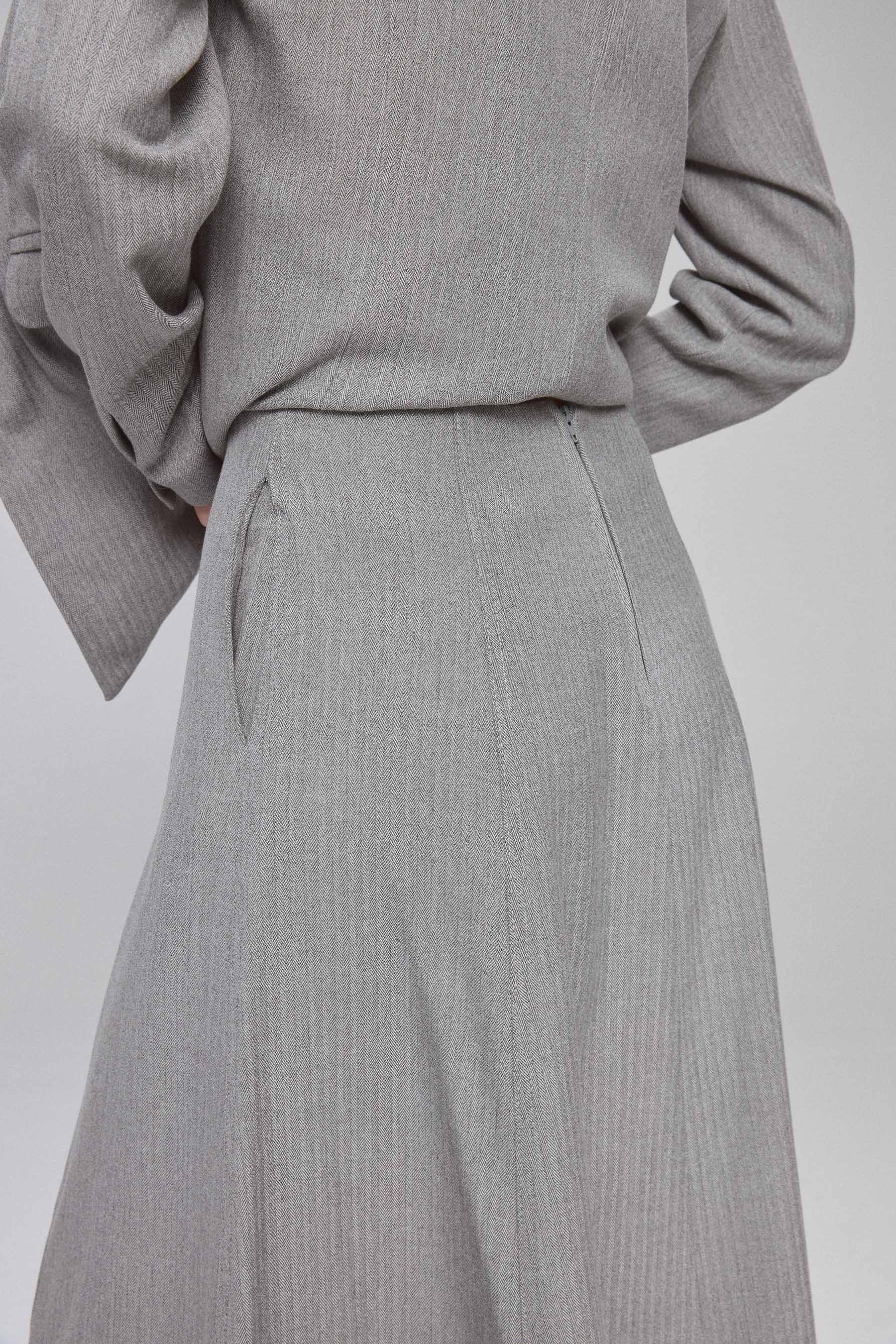 חצאית חתכים סט