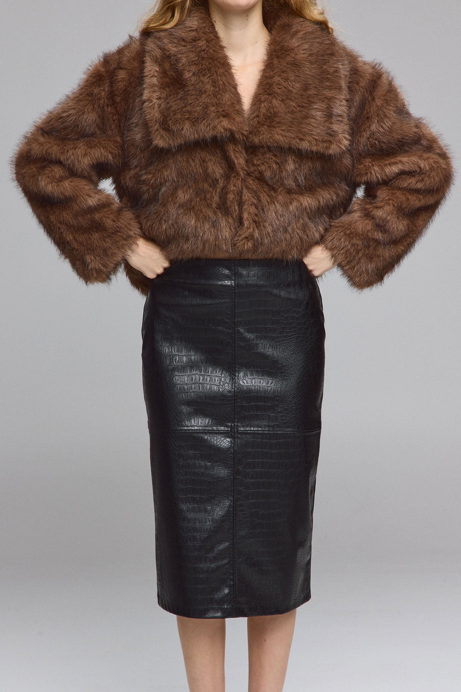 חצאית מידי קרוקודיל