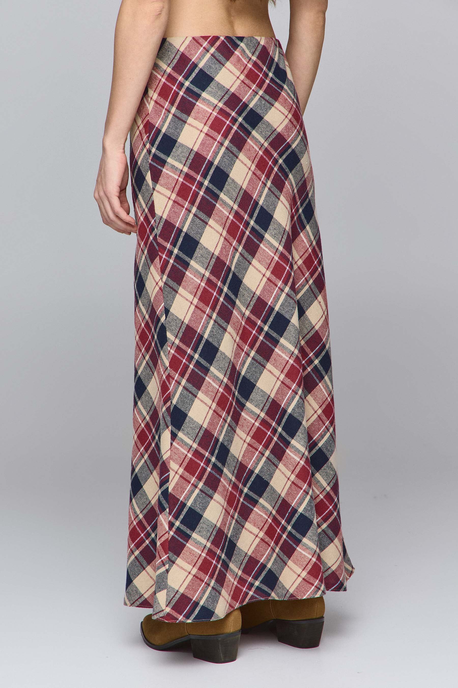 חצאית משובצת אנה