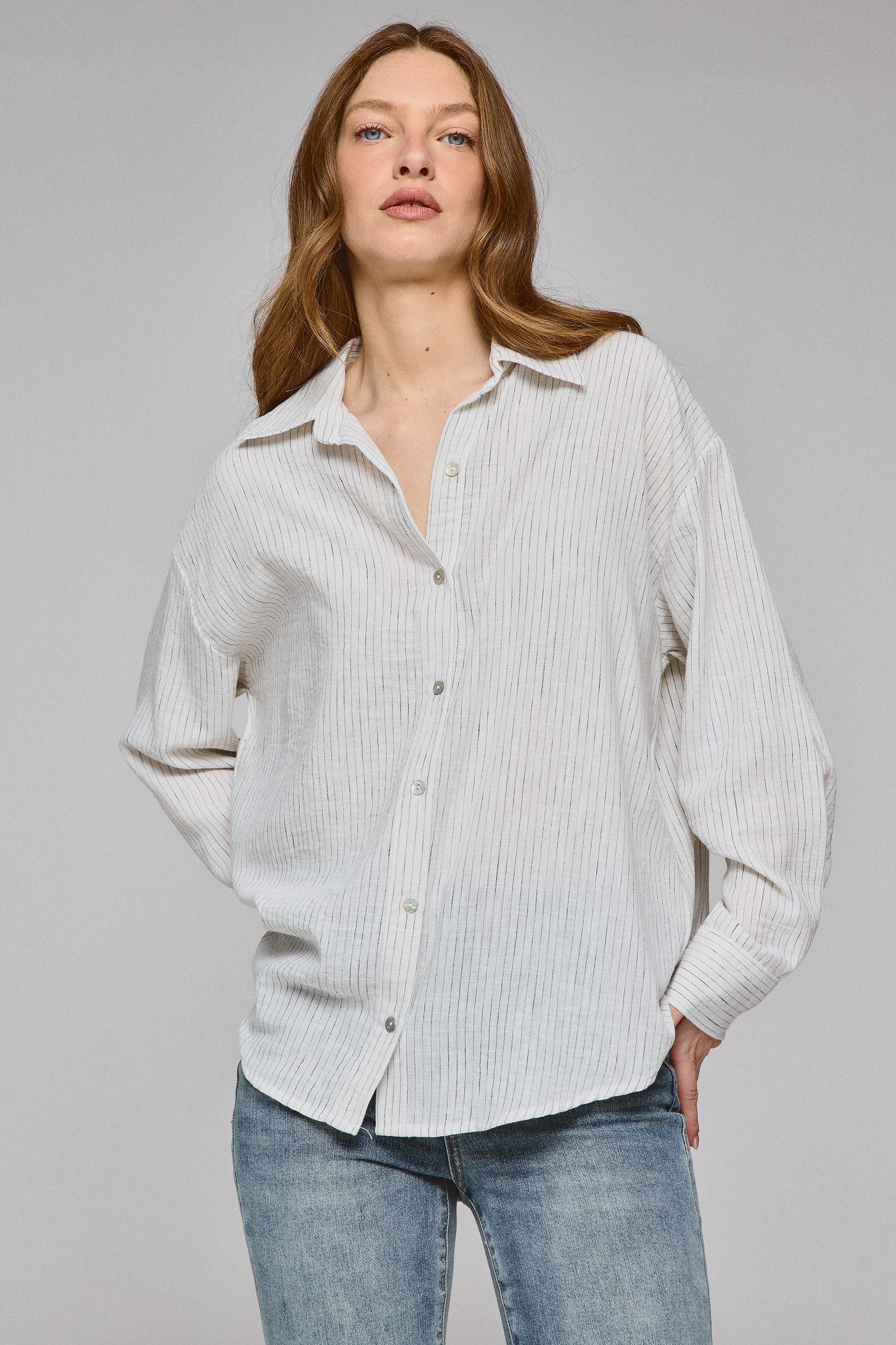 חולצת נטורל פסים ניו