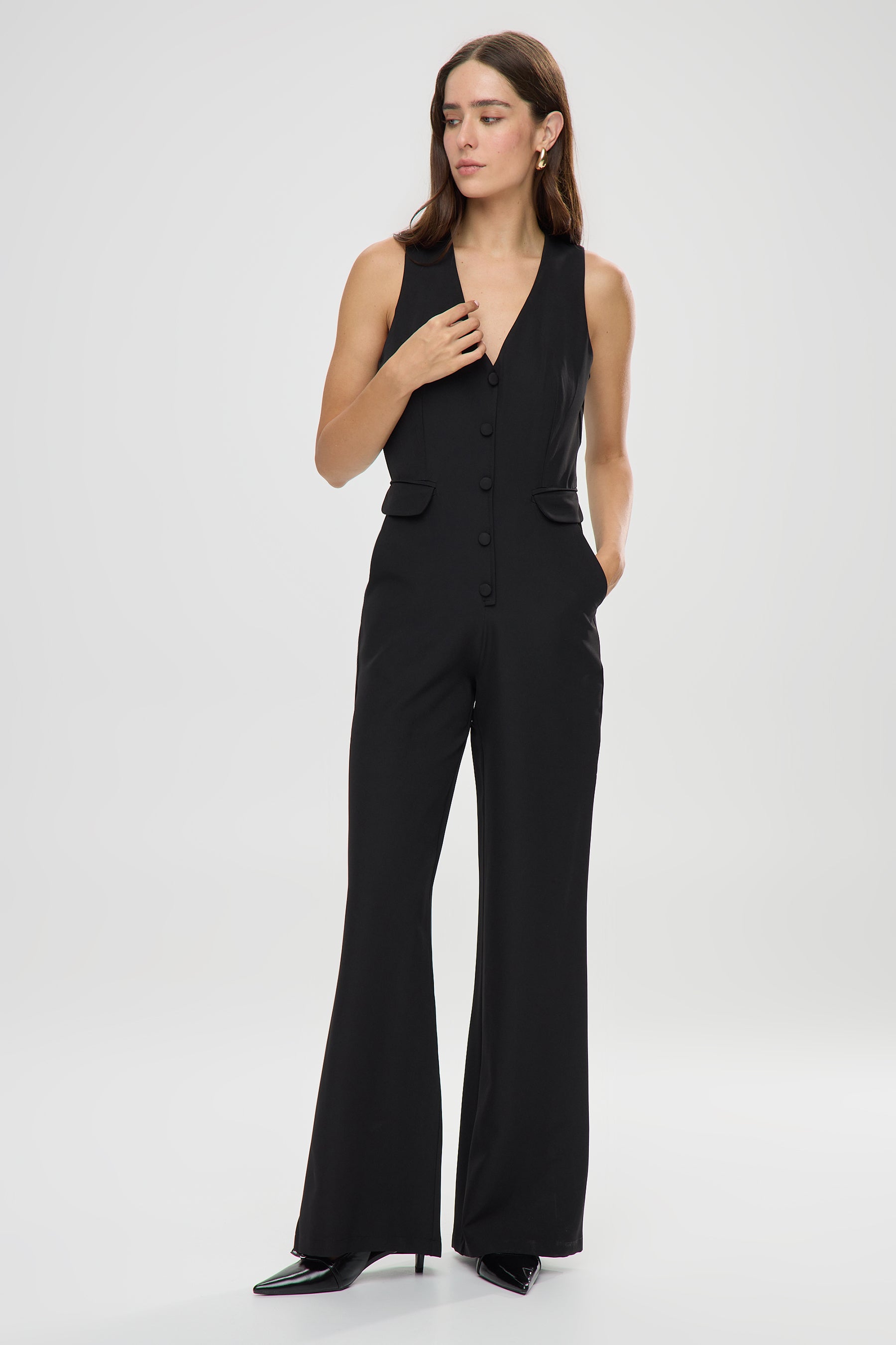 אוברול עם כפתורים