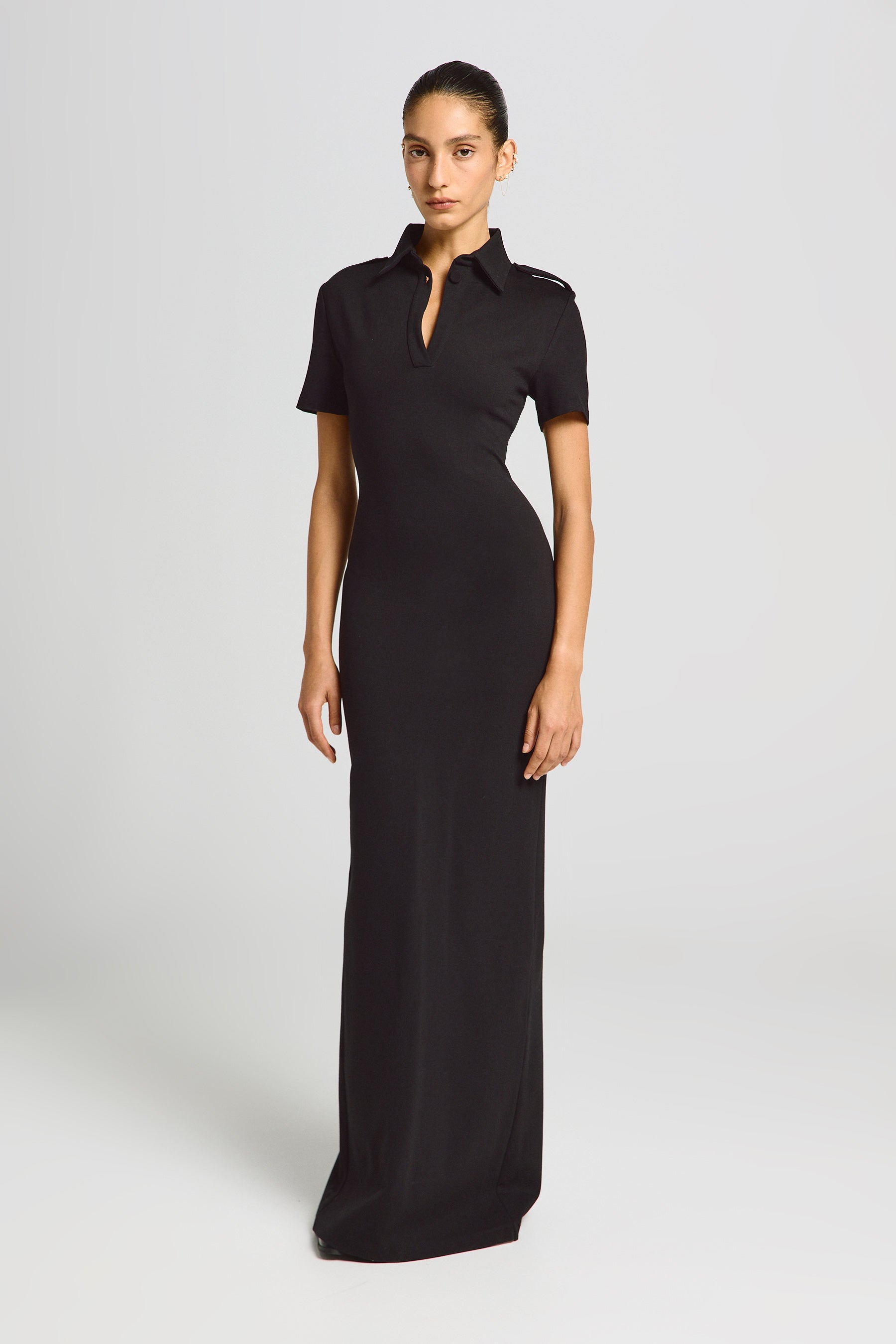 שמלת פולו מקסי