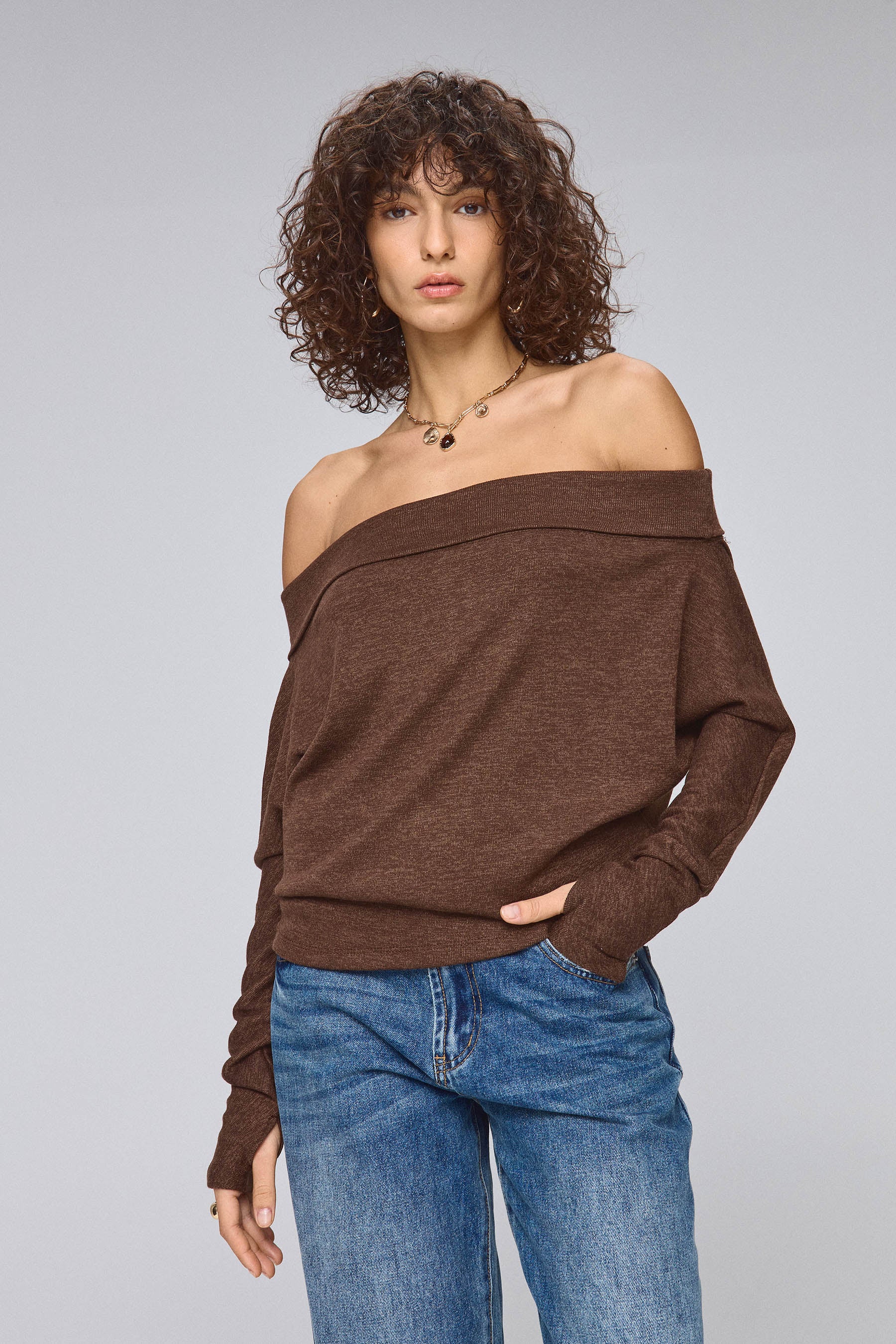 חולצה א-סימטרית סרינה