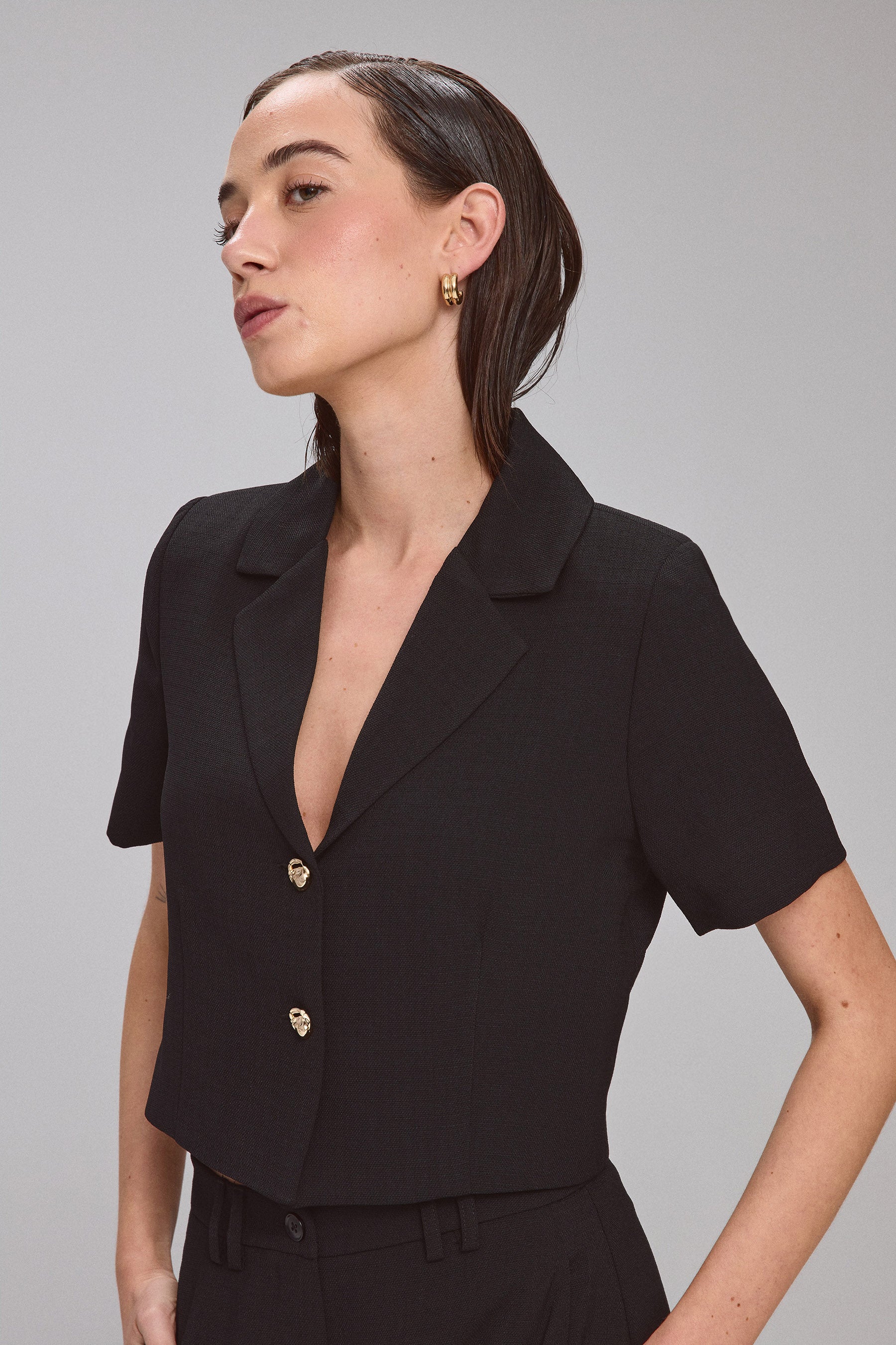 ג'קט קרופ רייס ש.קצר