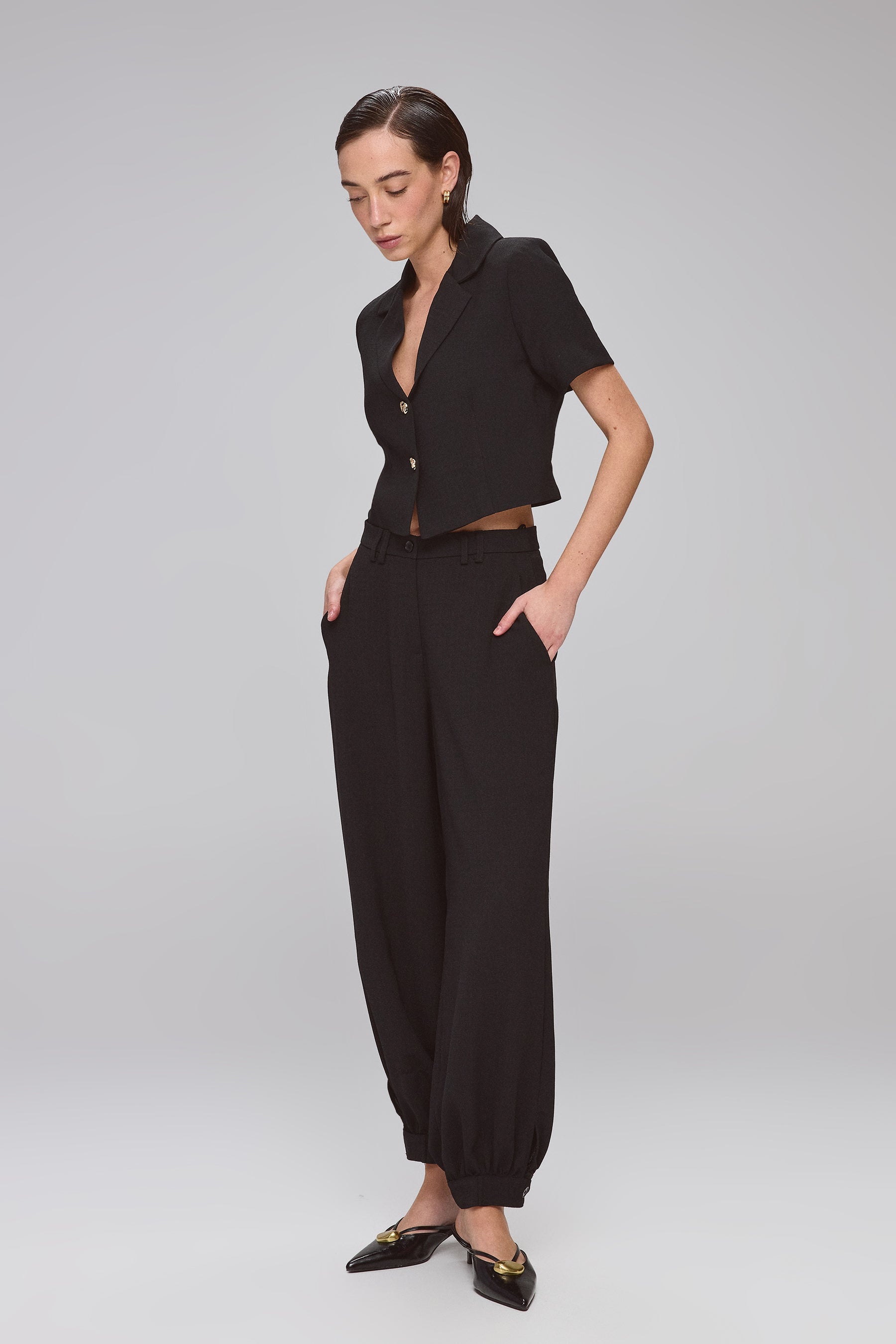 ג'קט קרופ רייס ש.קצר