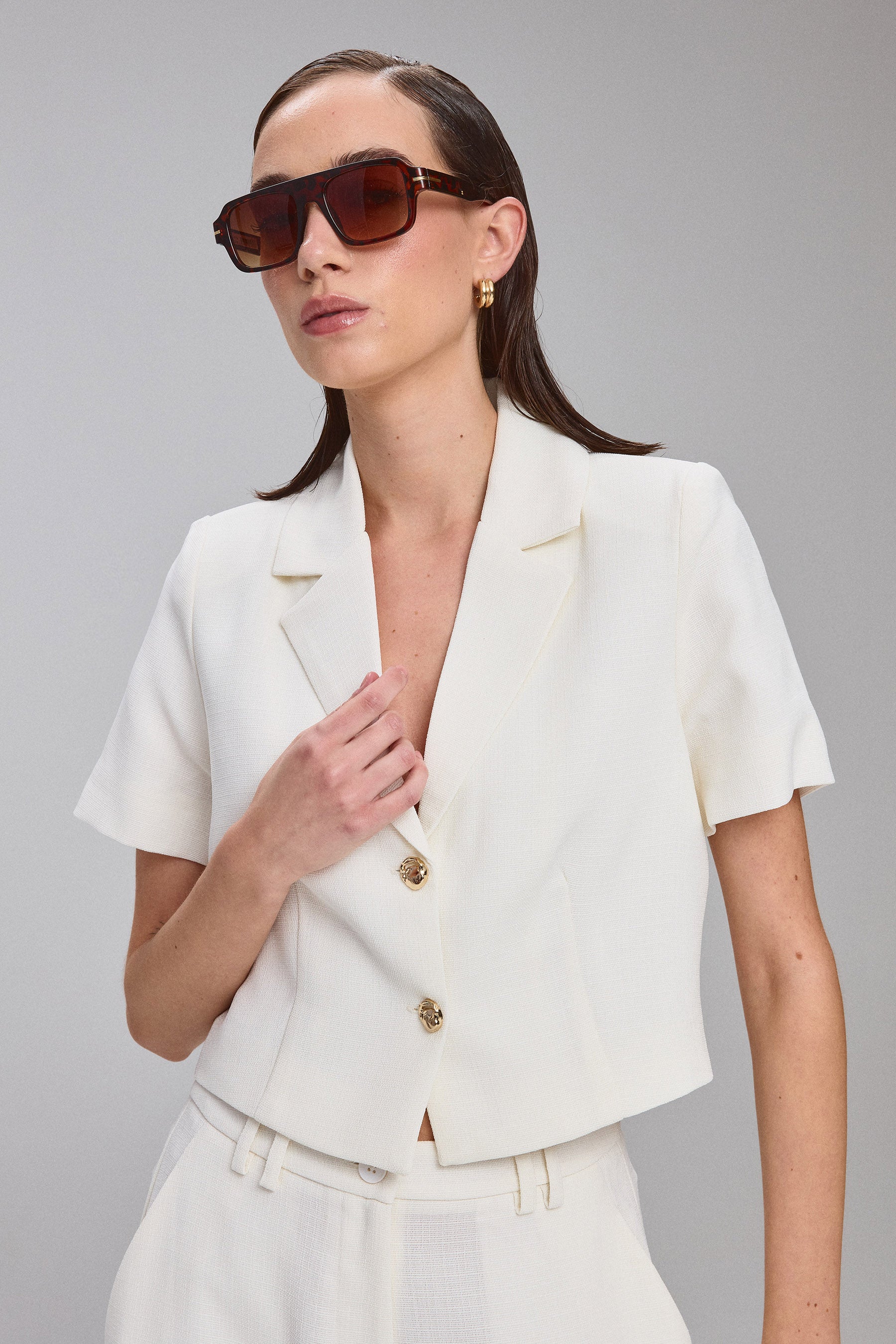 ג'קט קרופ רייס ש.קצר