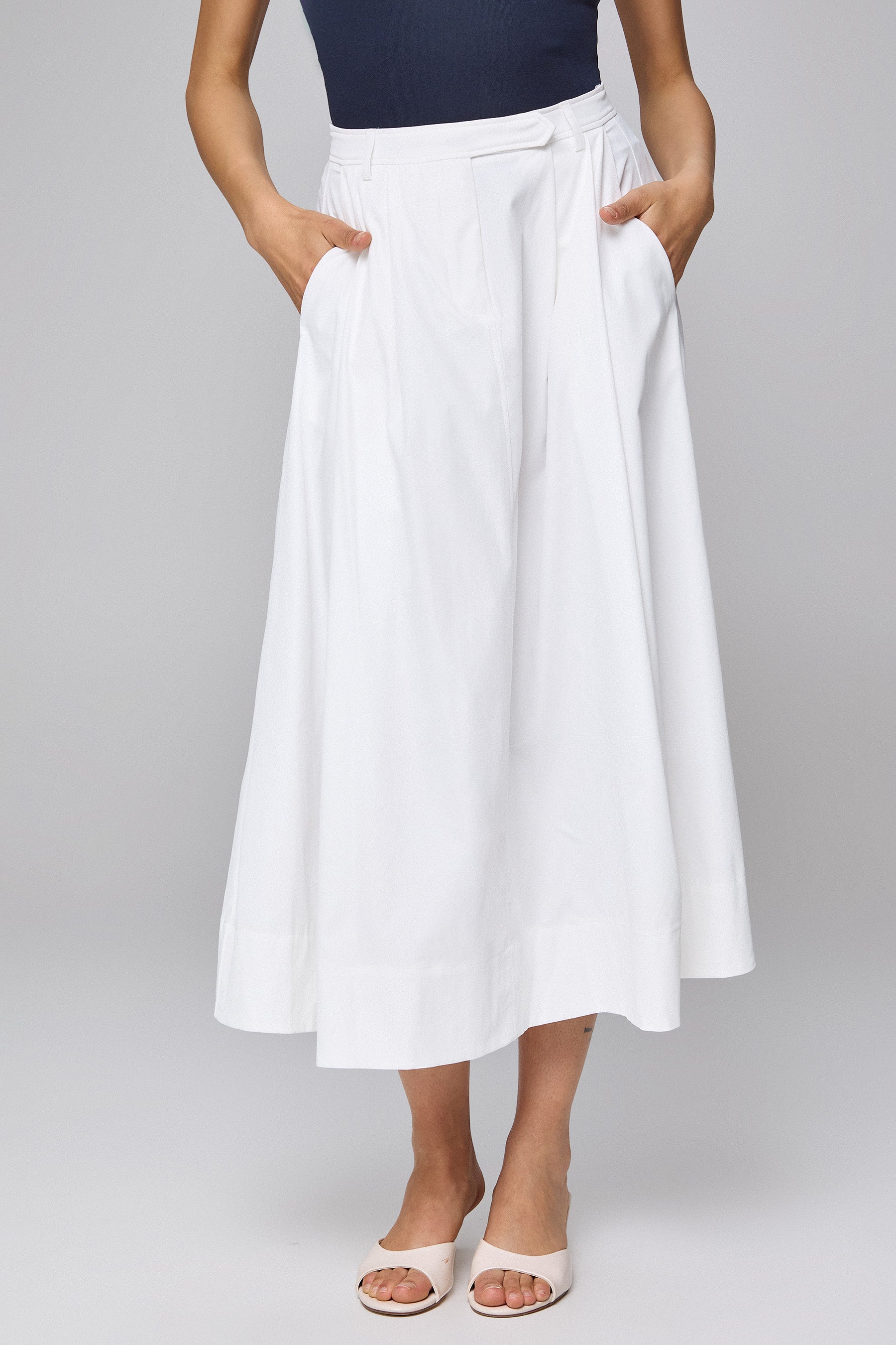 חצאית פרשוט מישל כיסים