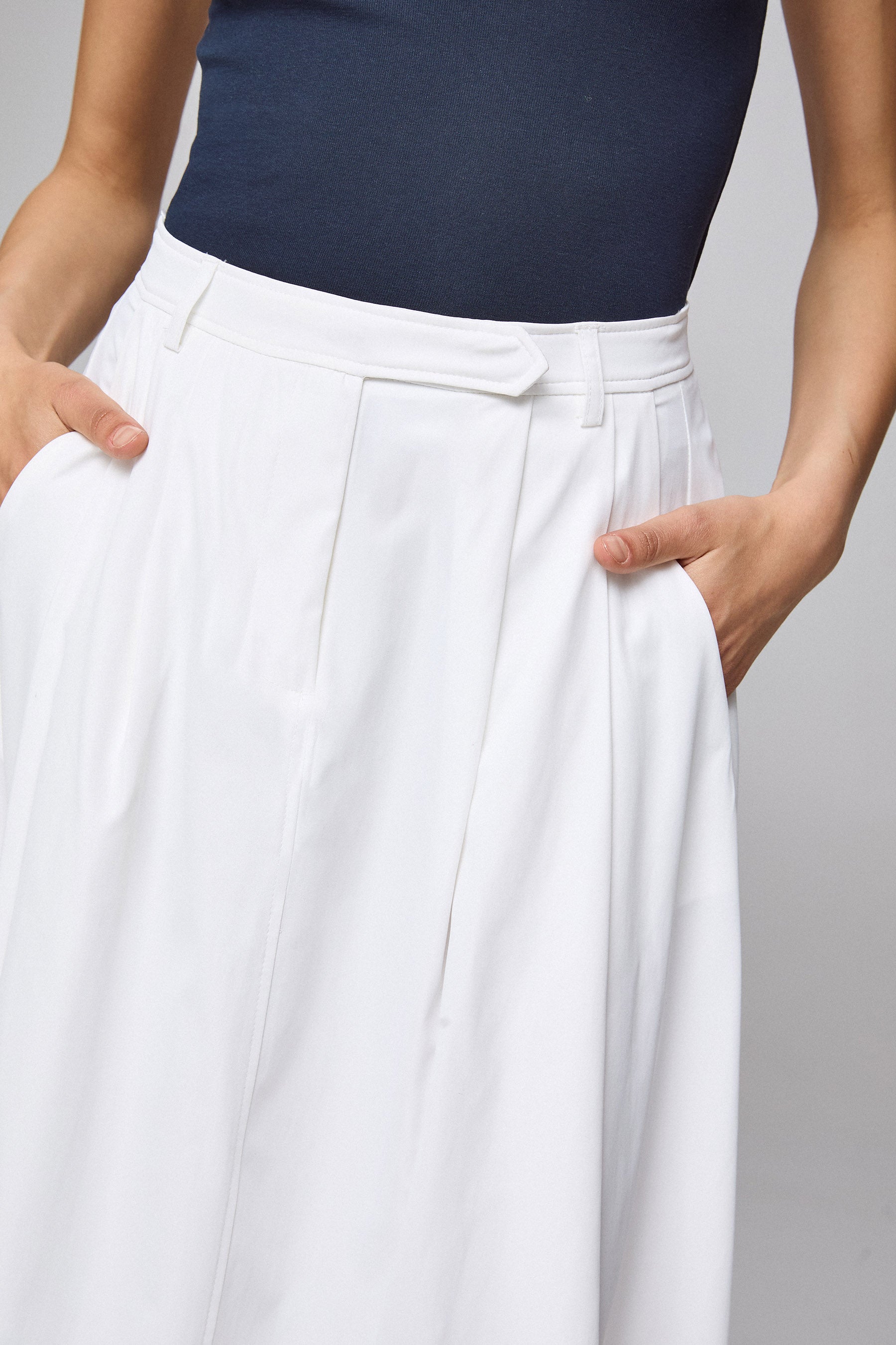 חצאית פרשוט מישל כיסים