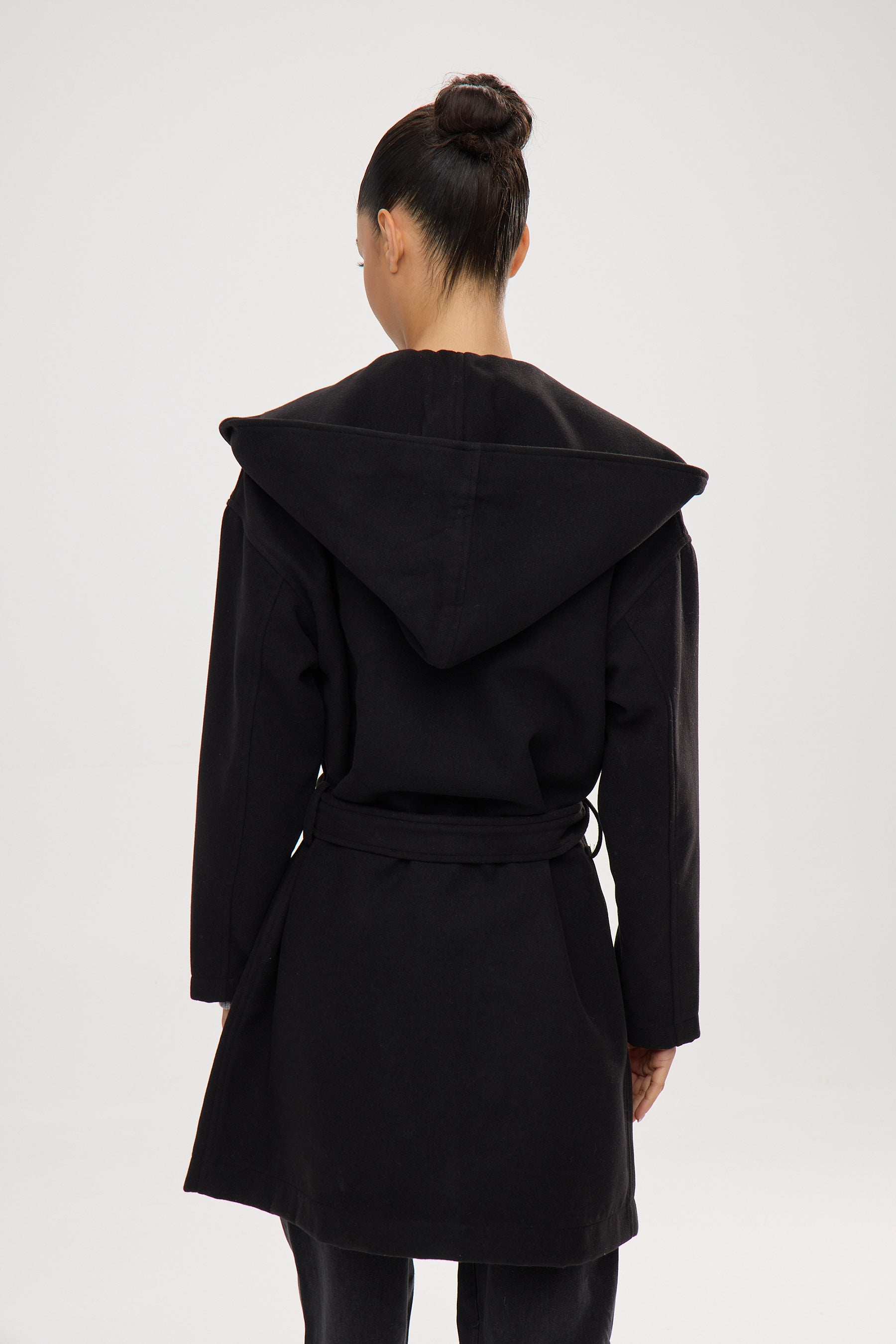 מעיל צמר צווארון שאל