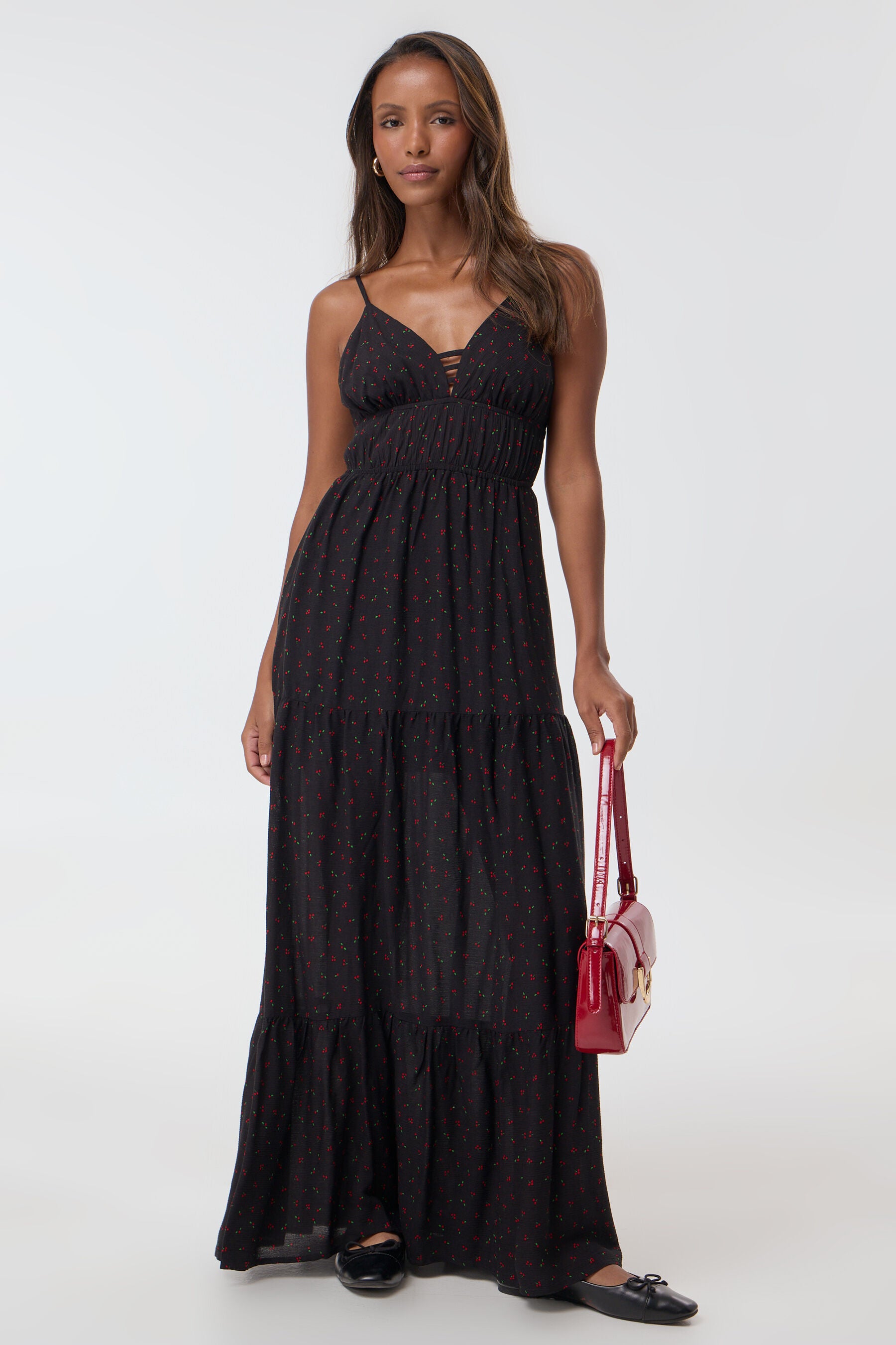 שמלת רז דובדבנים