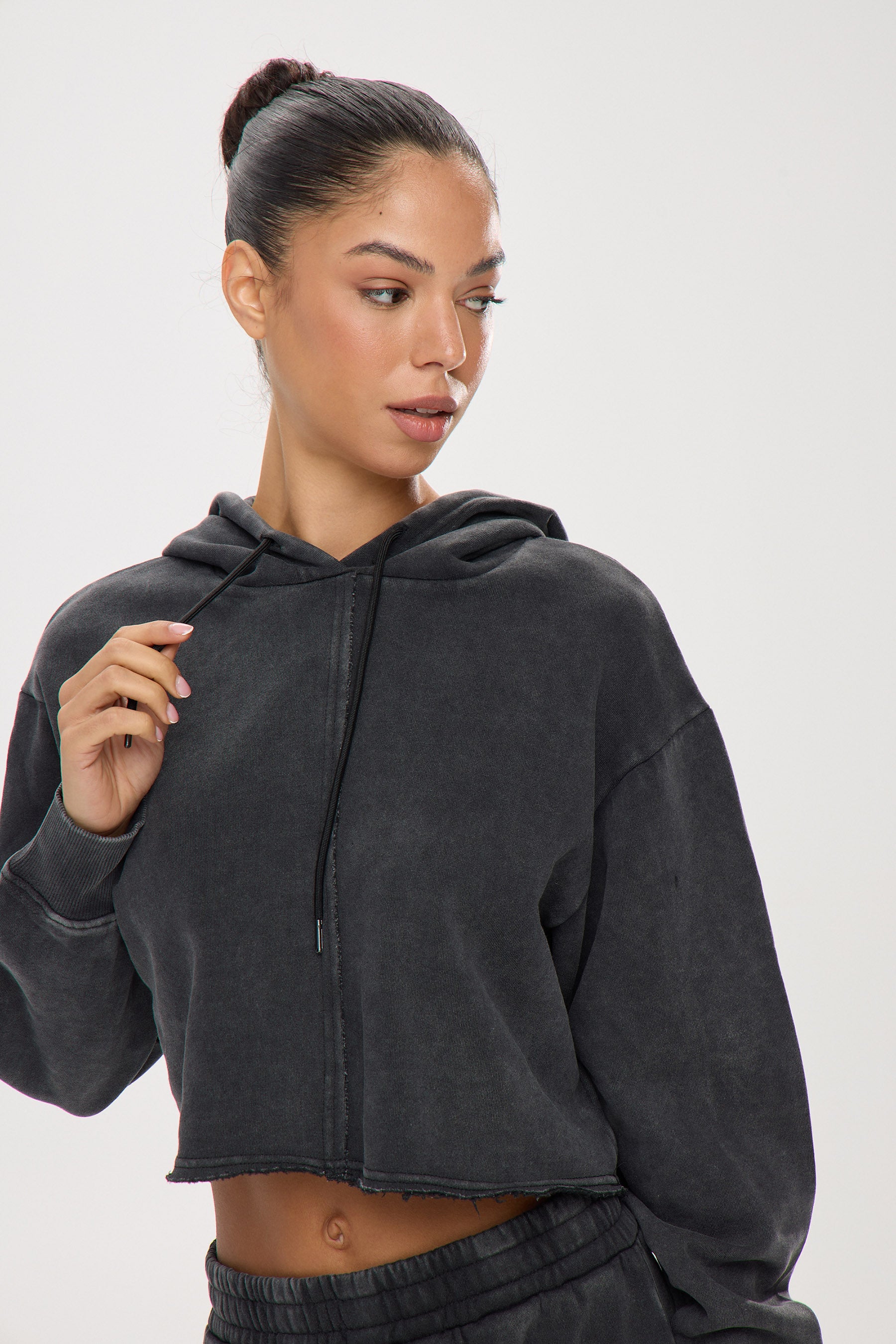 פוטר קרופ גזור שרוולי כפפה