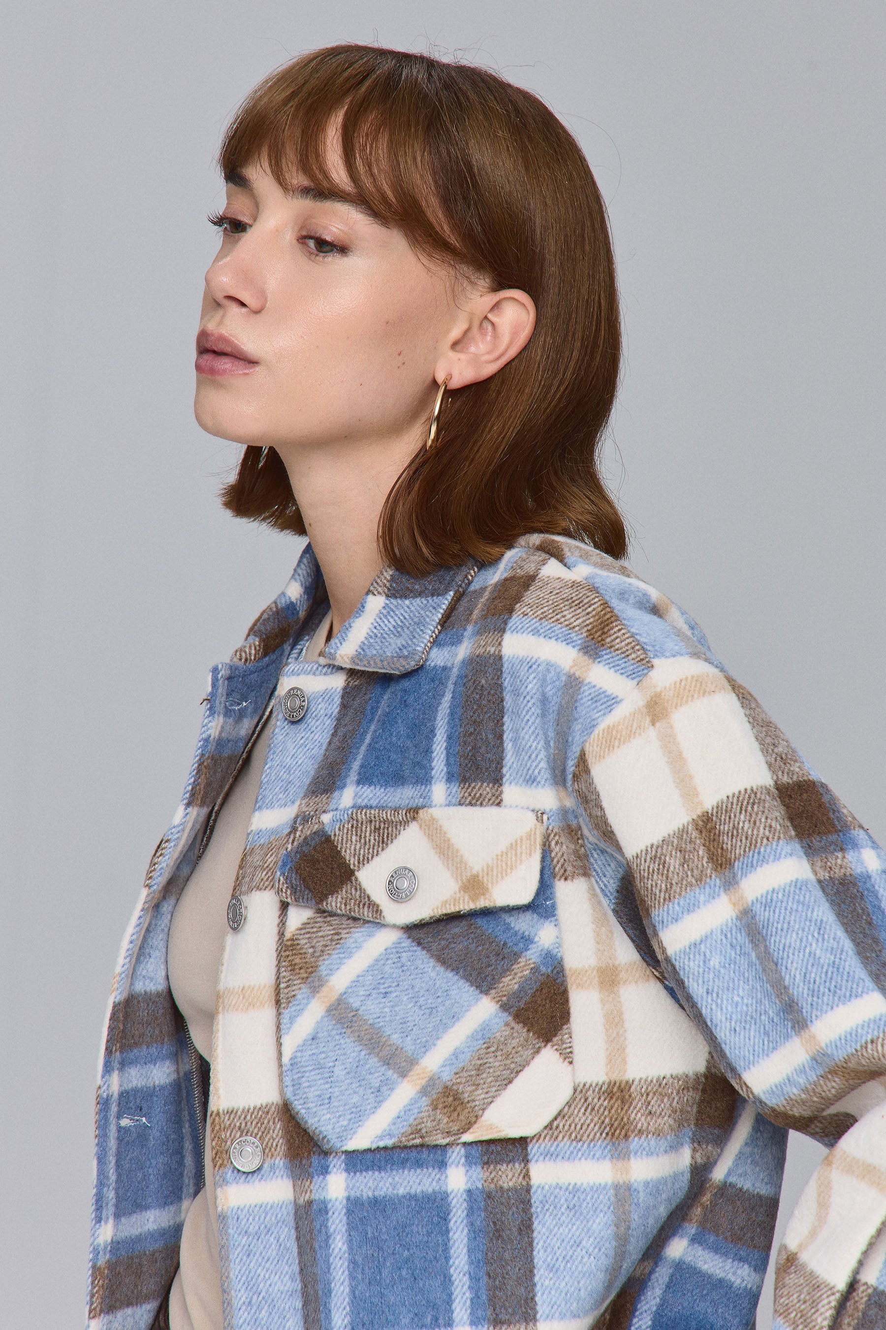 ג'קט קנדל משובץ