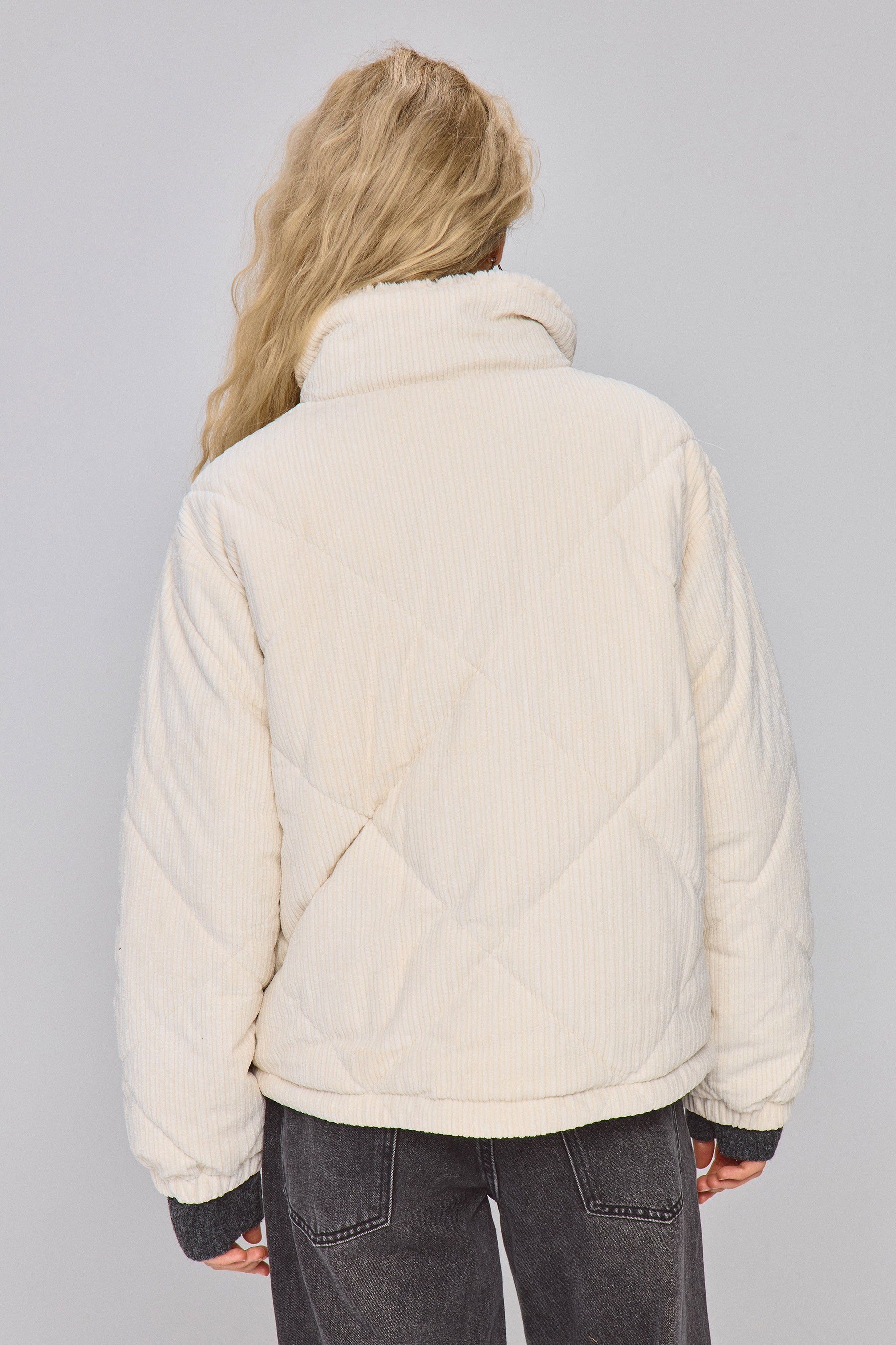 מעיל קורדרוי קווילט