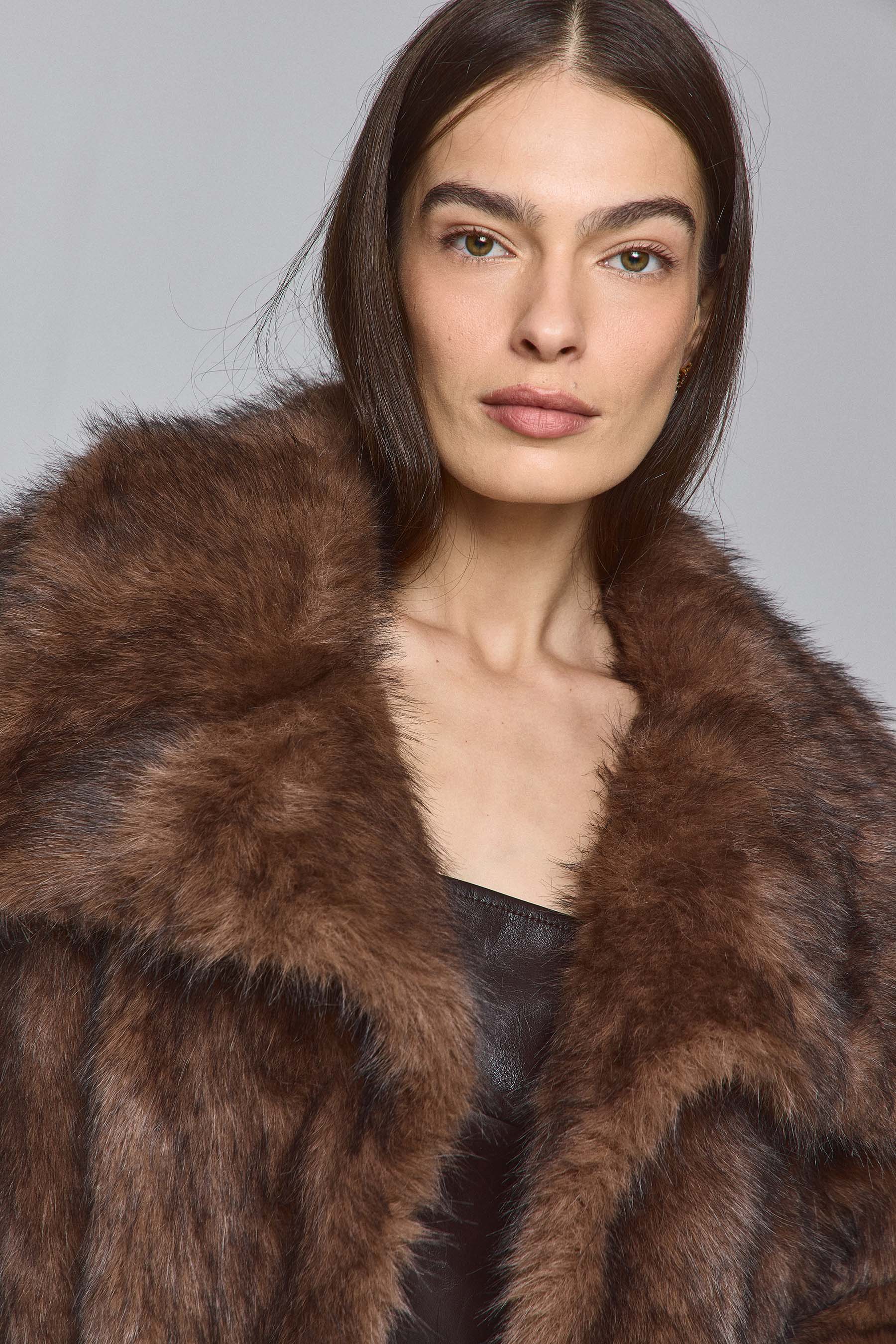 מעיל פרווה לונג