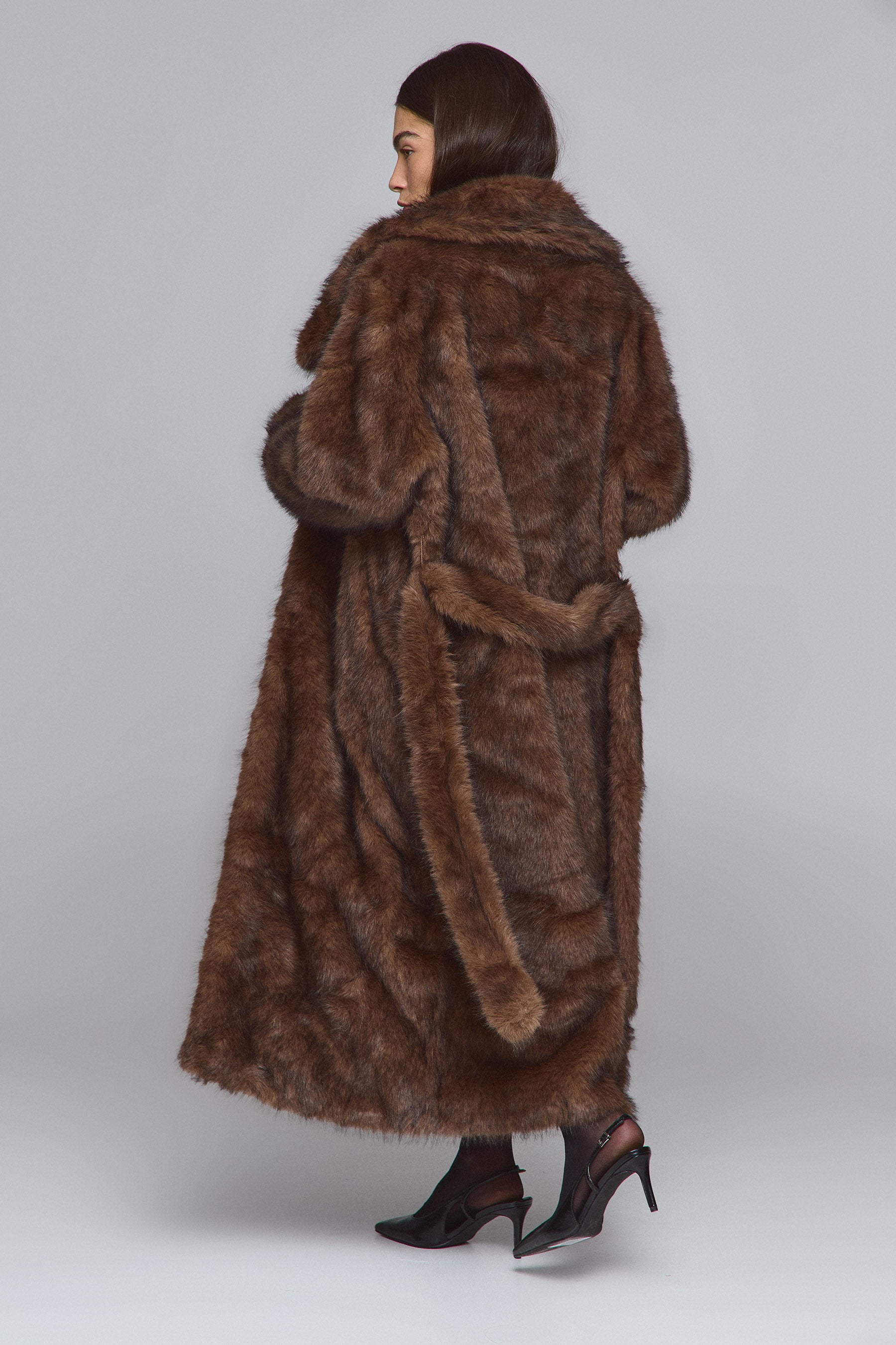 מעיל פרווה לונג