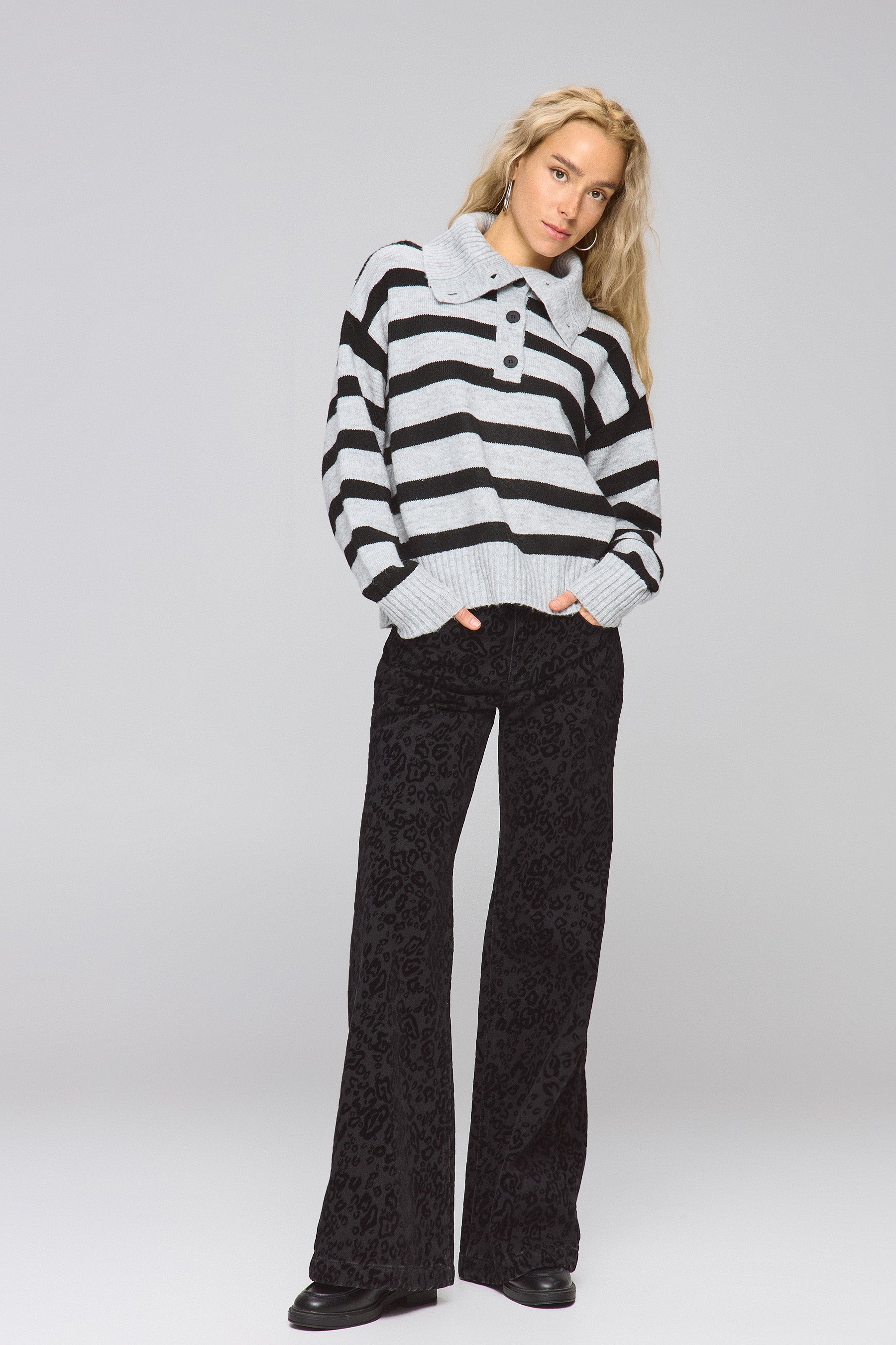 גינס קטיפה מנומר