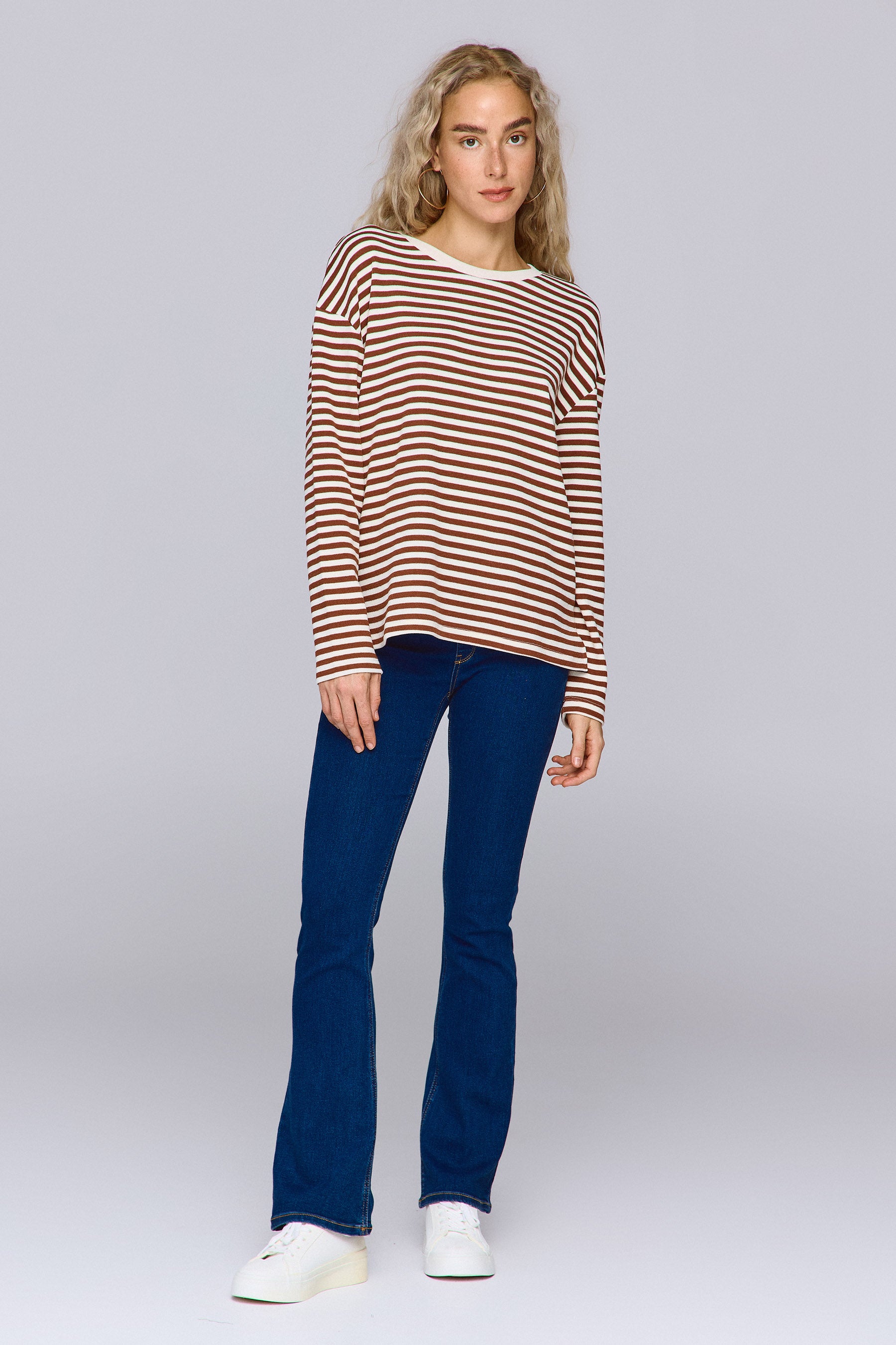 חולצת סטרייפס דרו