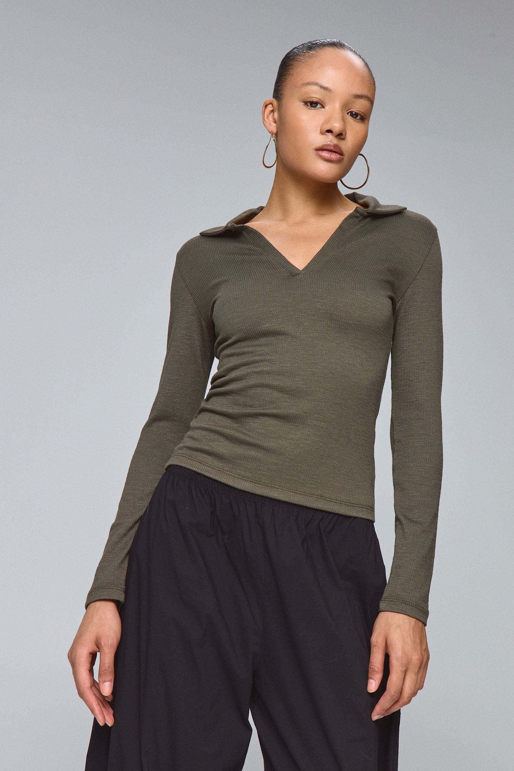 חולצת פולו ריב