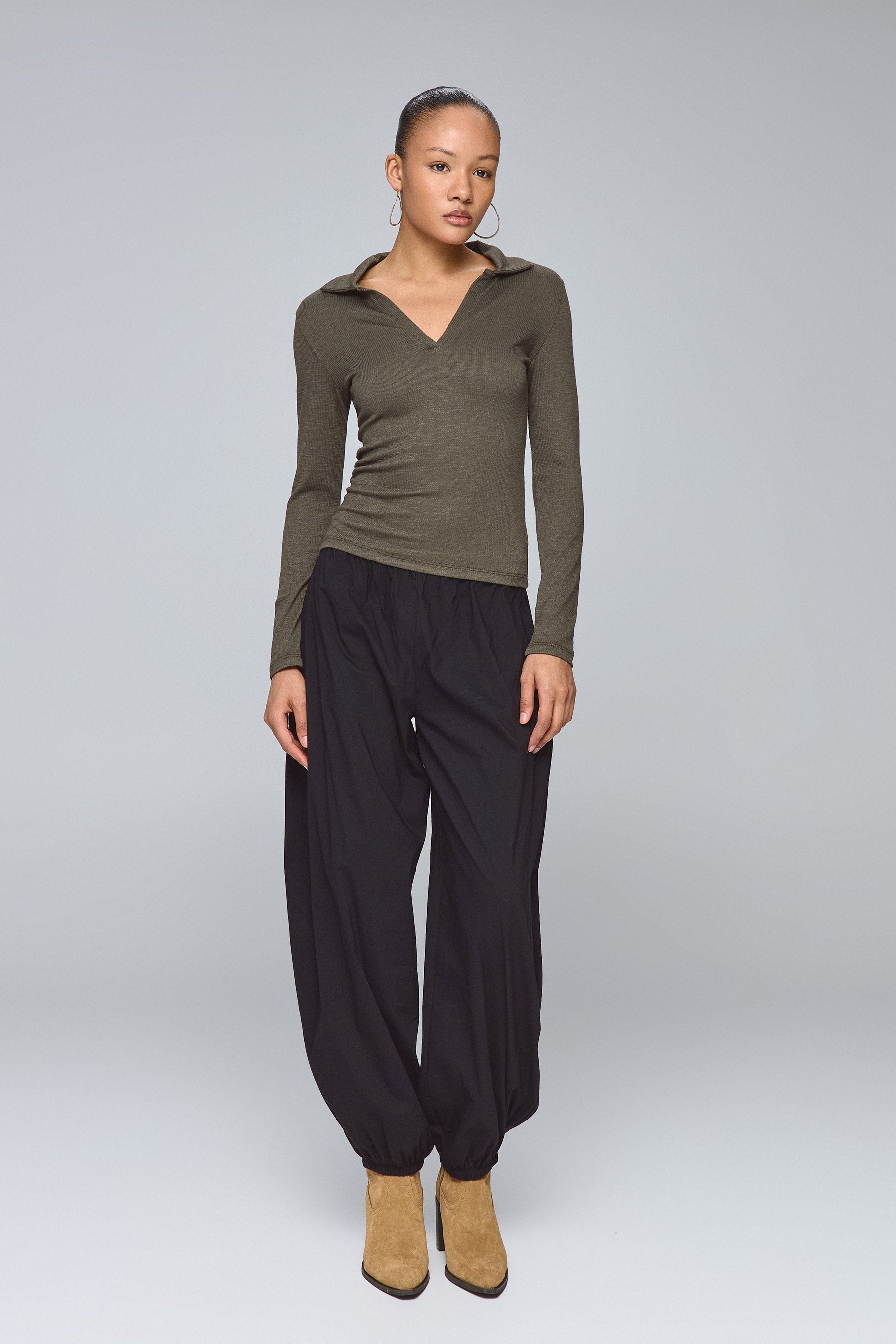 חולצת פולו ריב