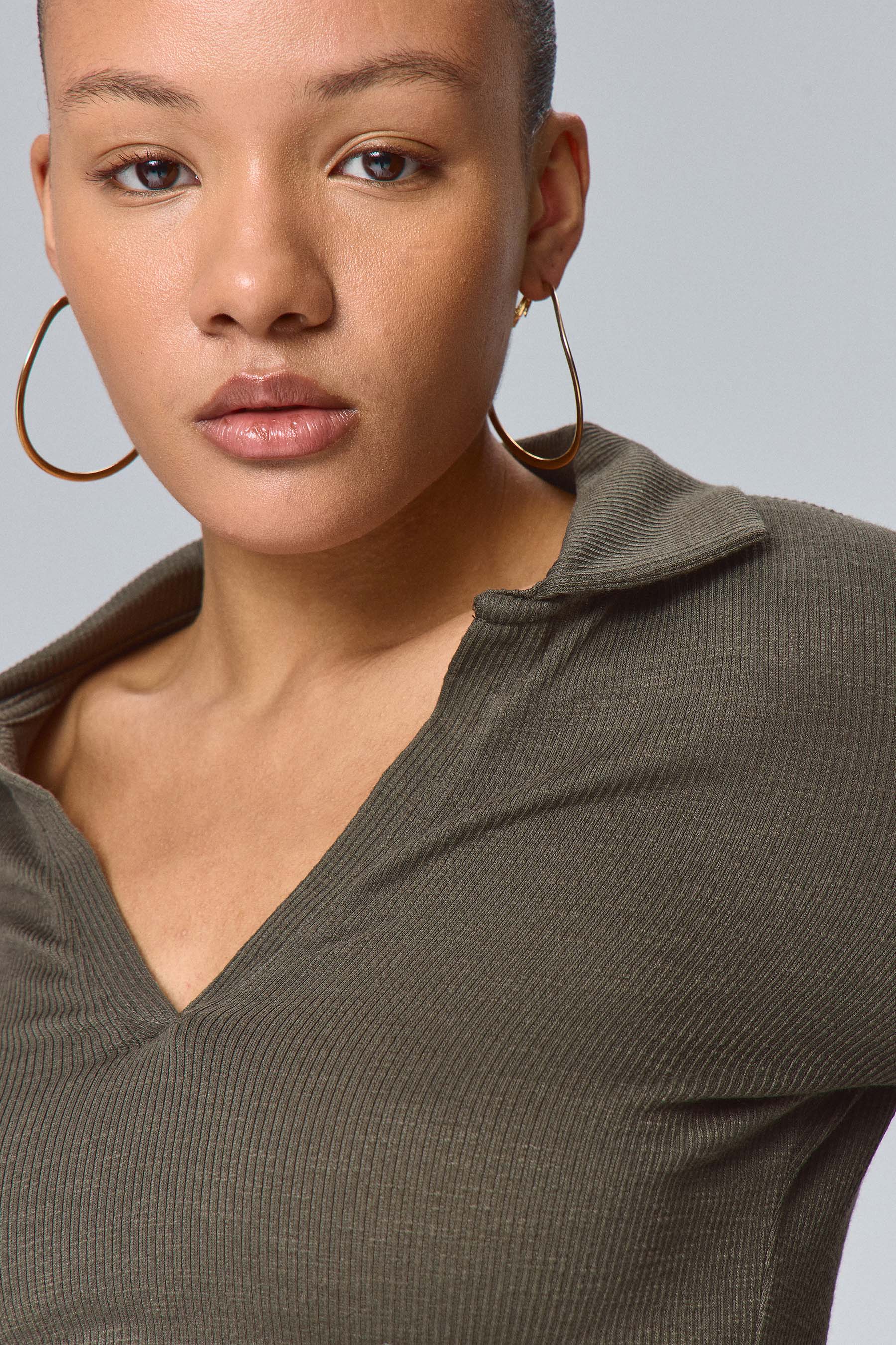 חולצת פולו ריב