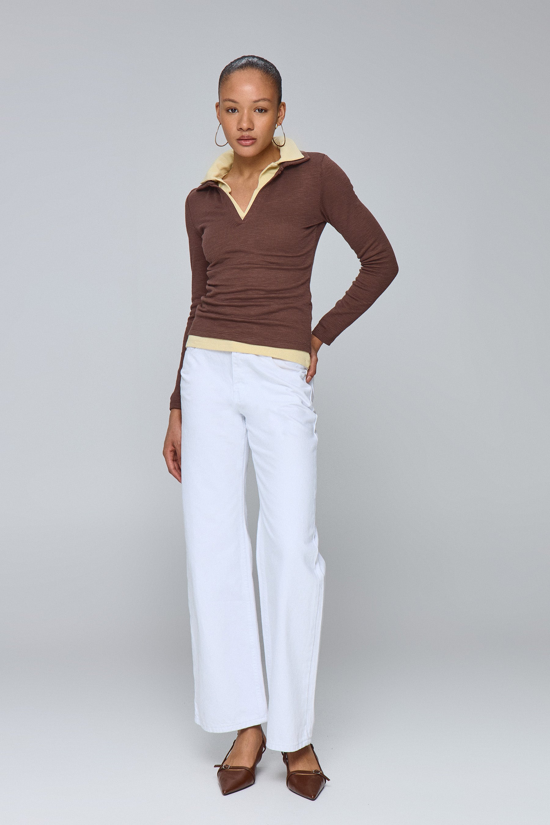 חולצת פולו ריב