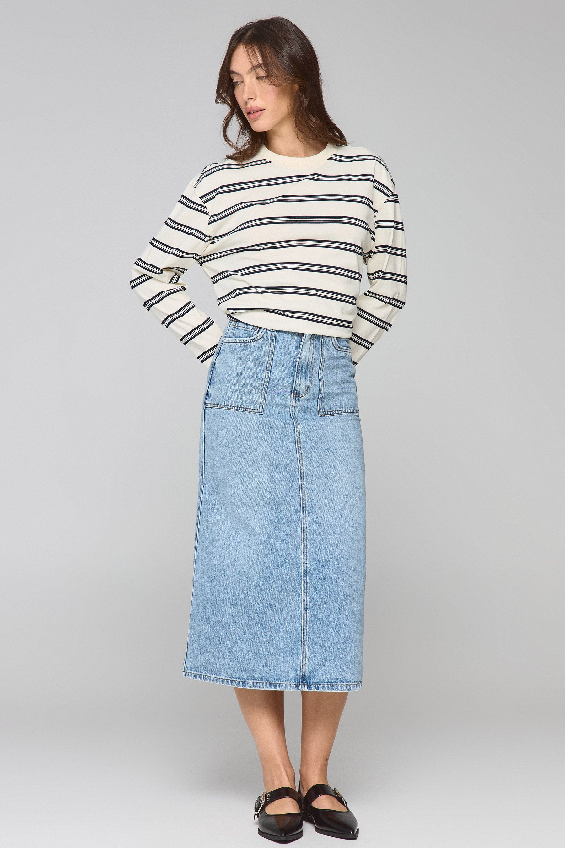 חולצת קזואל פסים