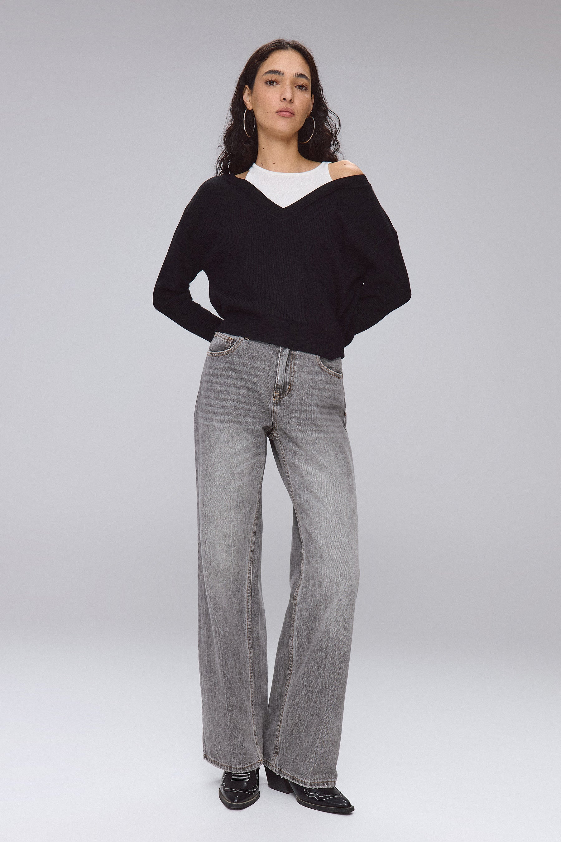 סריג שילוב גופיה