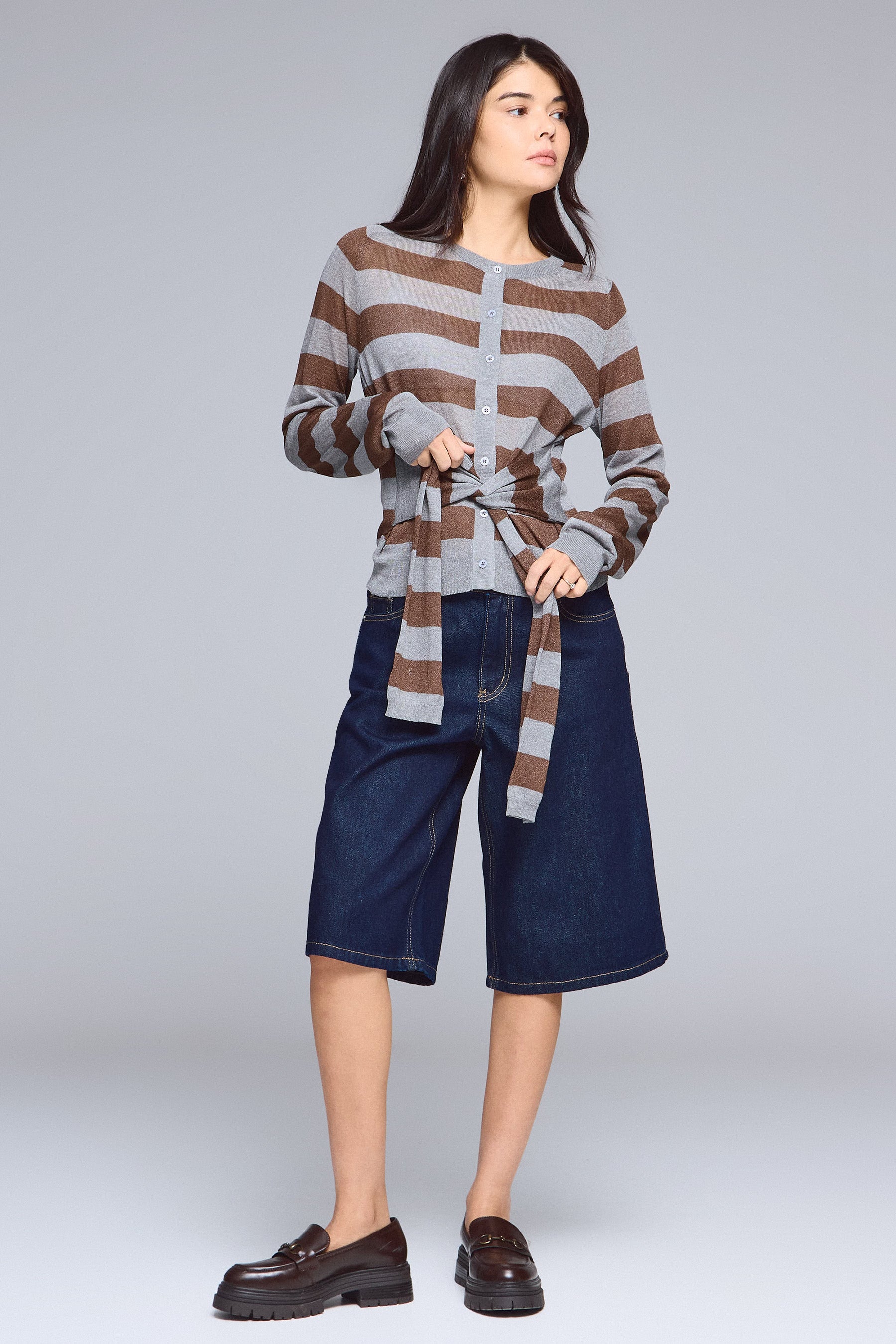 קרדיגן קשירה מאי