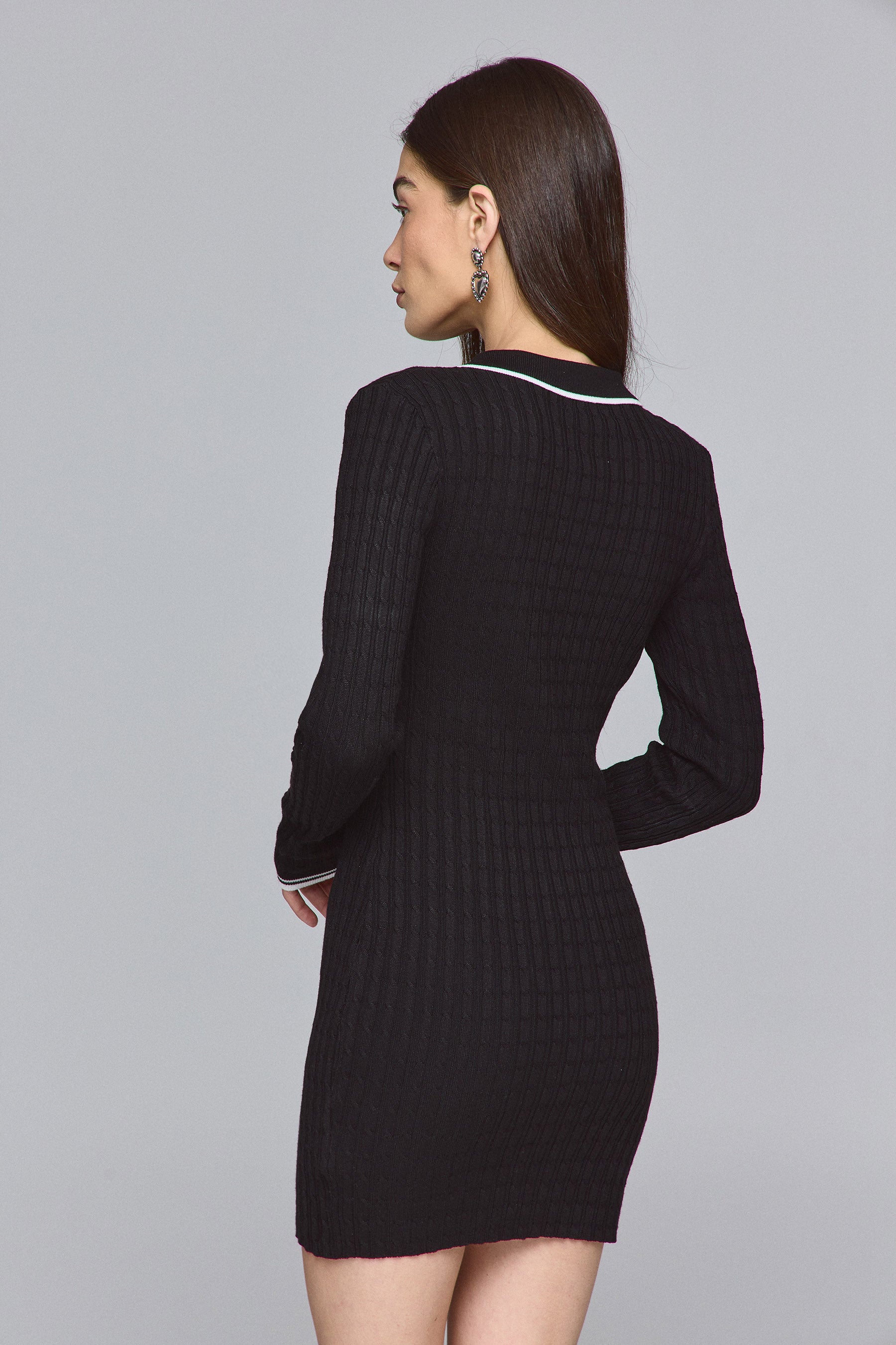 שמלה סרוגה פולו