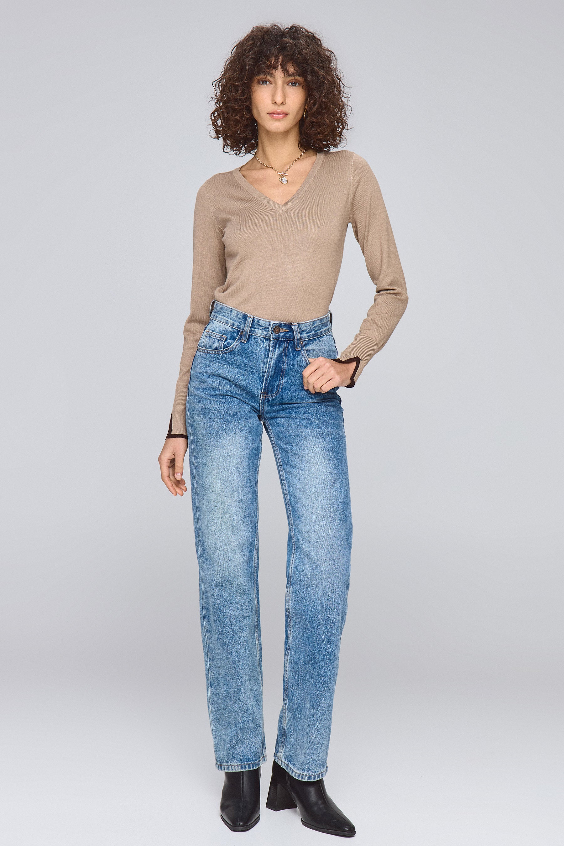 סריג וי שליץ פרומו