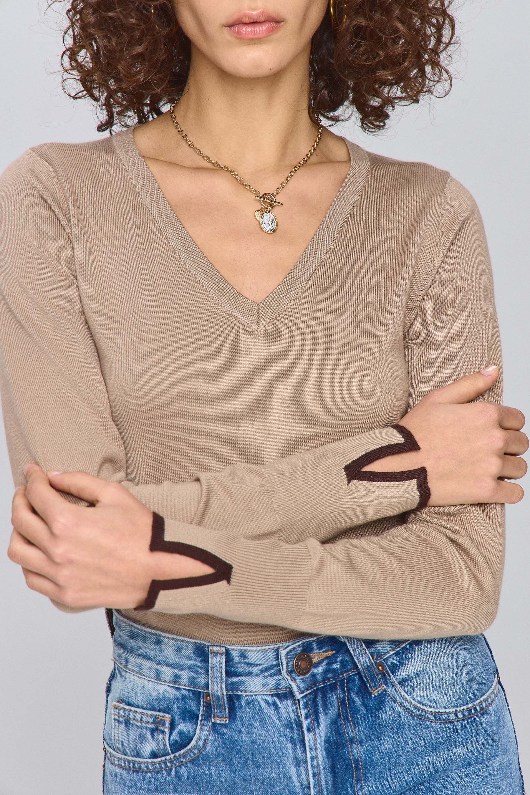 סריג וי שליץ פרומו