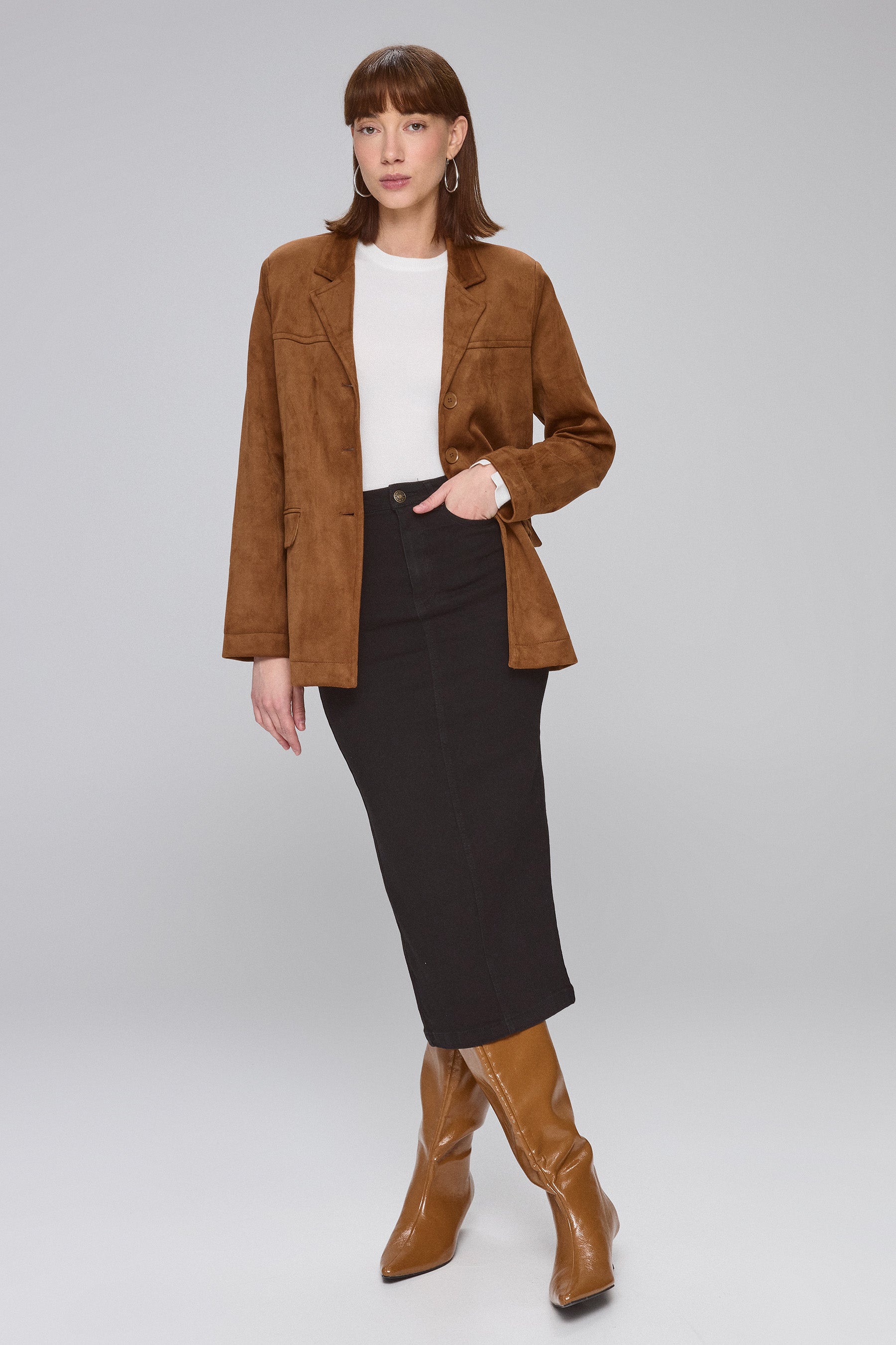 חצאית נינה לונג