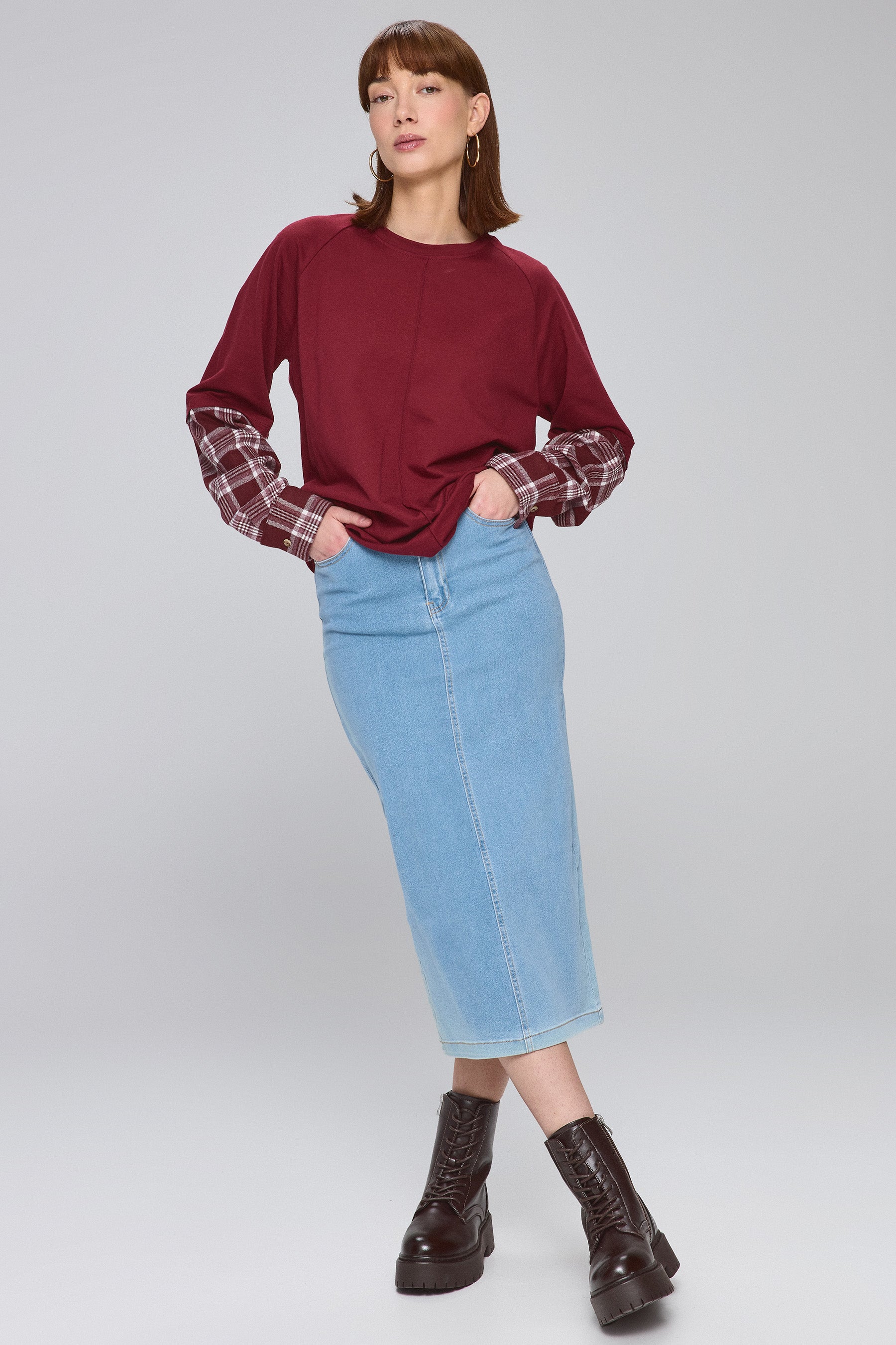 חצאית נינה לונג