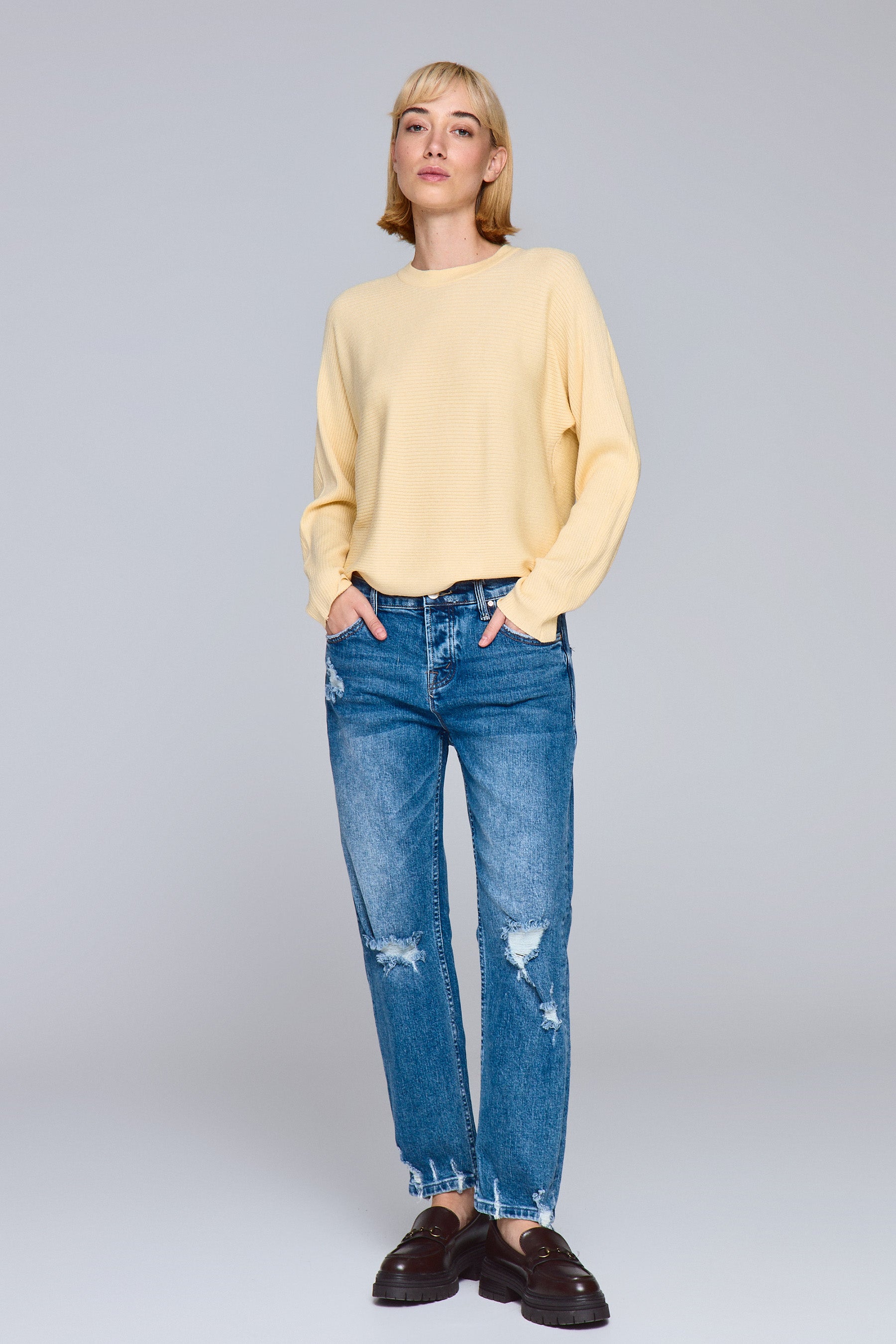 ג'ינס בויפרנד סטרץ'