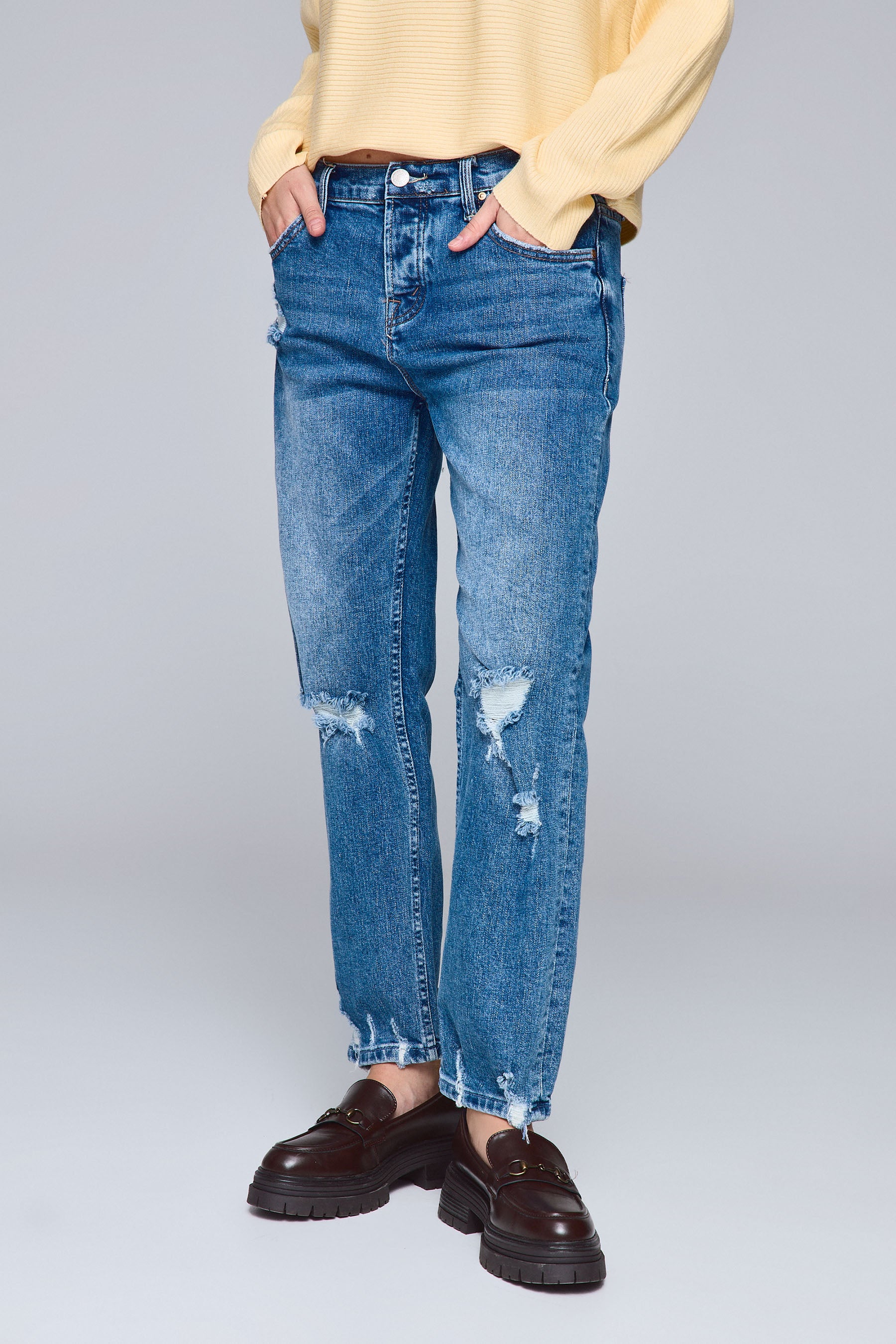 ג'ינס בויפרנד סטרץ'