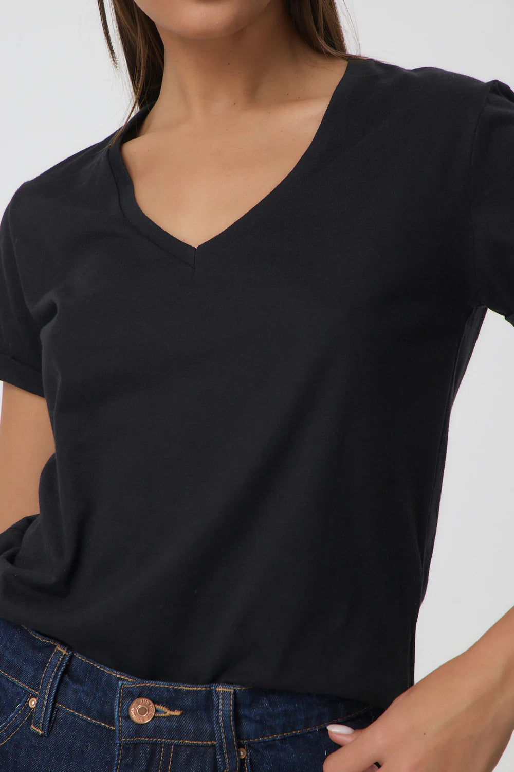 חולצת טישרט שחורה (בדיקה)