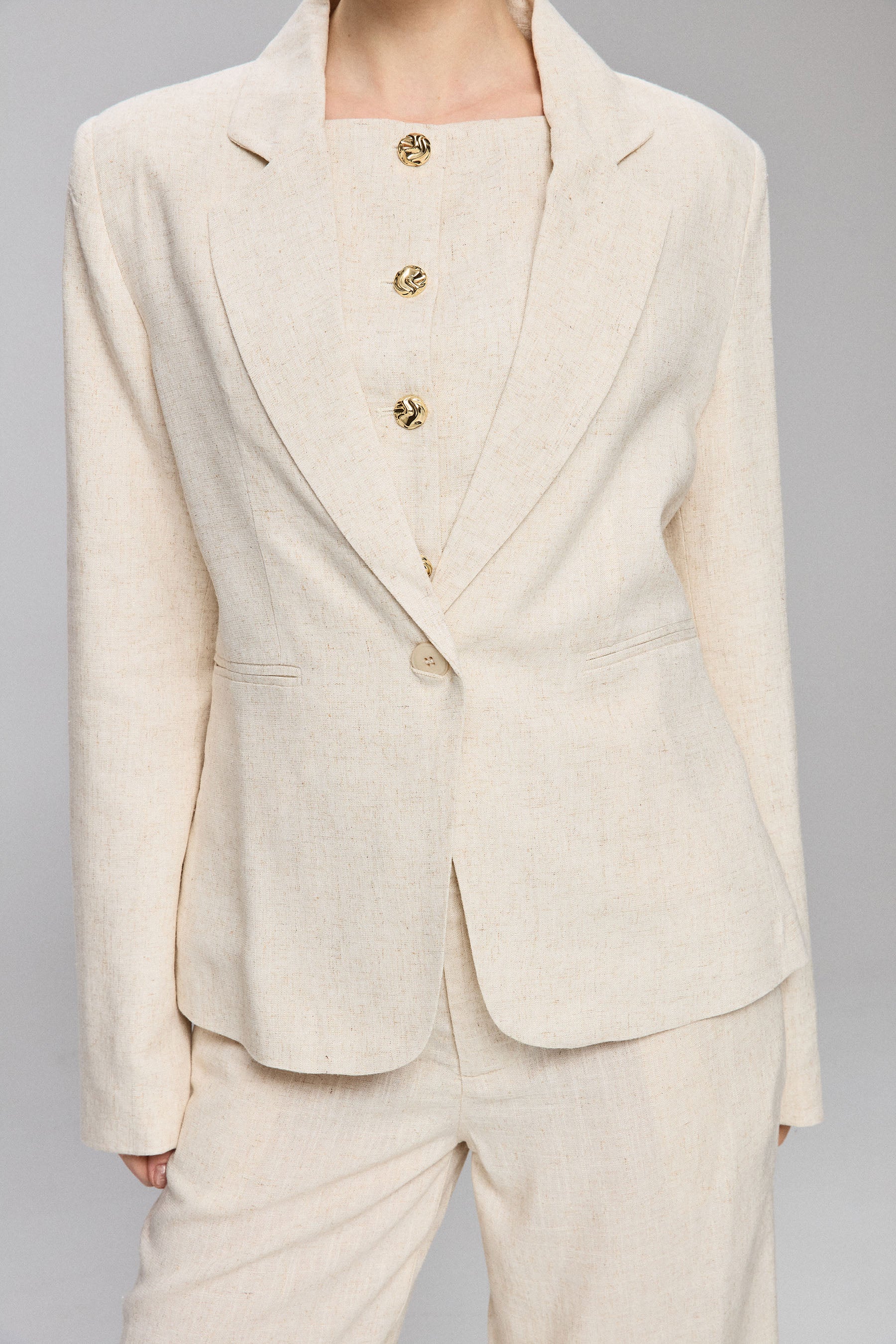 ג'קט מחוייט טקסטורה סט