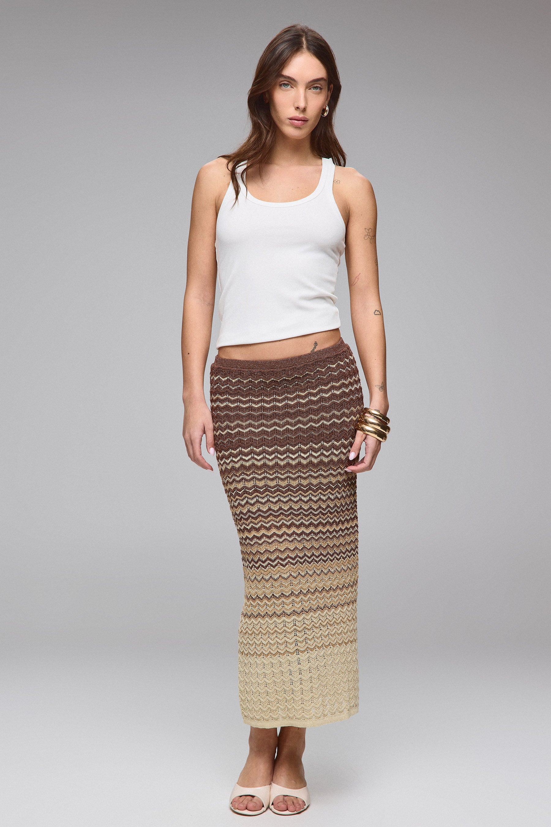 חצאית מקסי לורקס