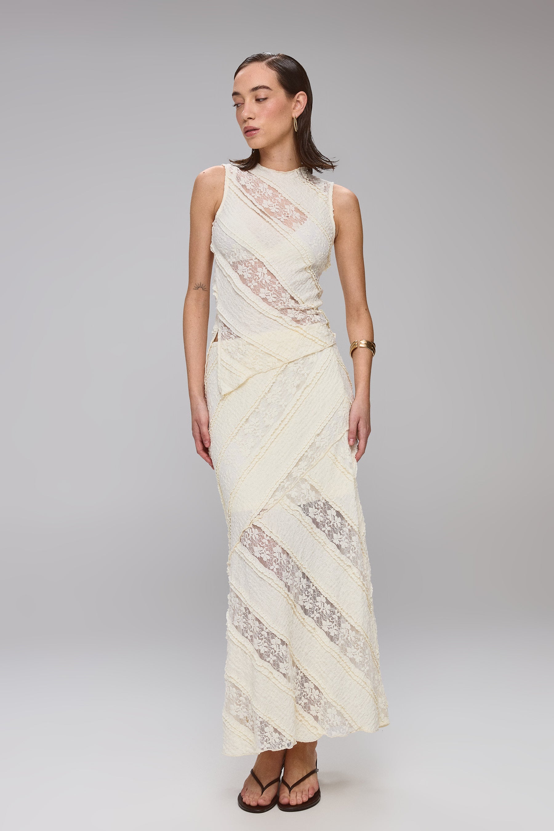 חצאית קרושה אלכסון סט