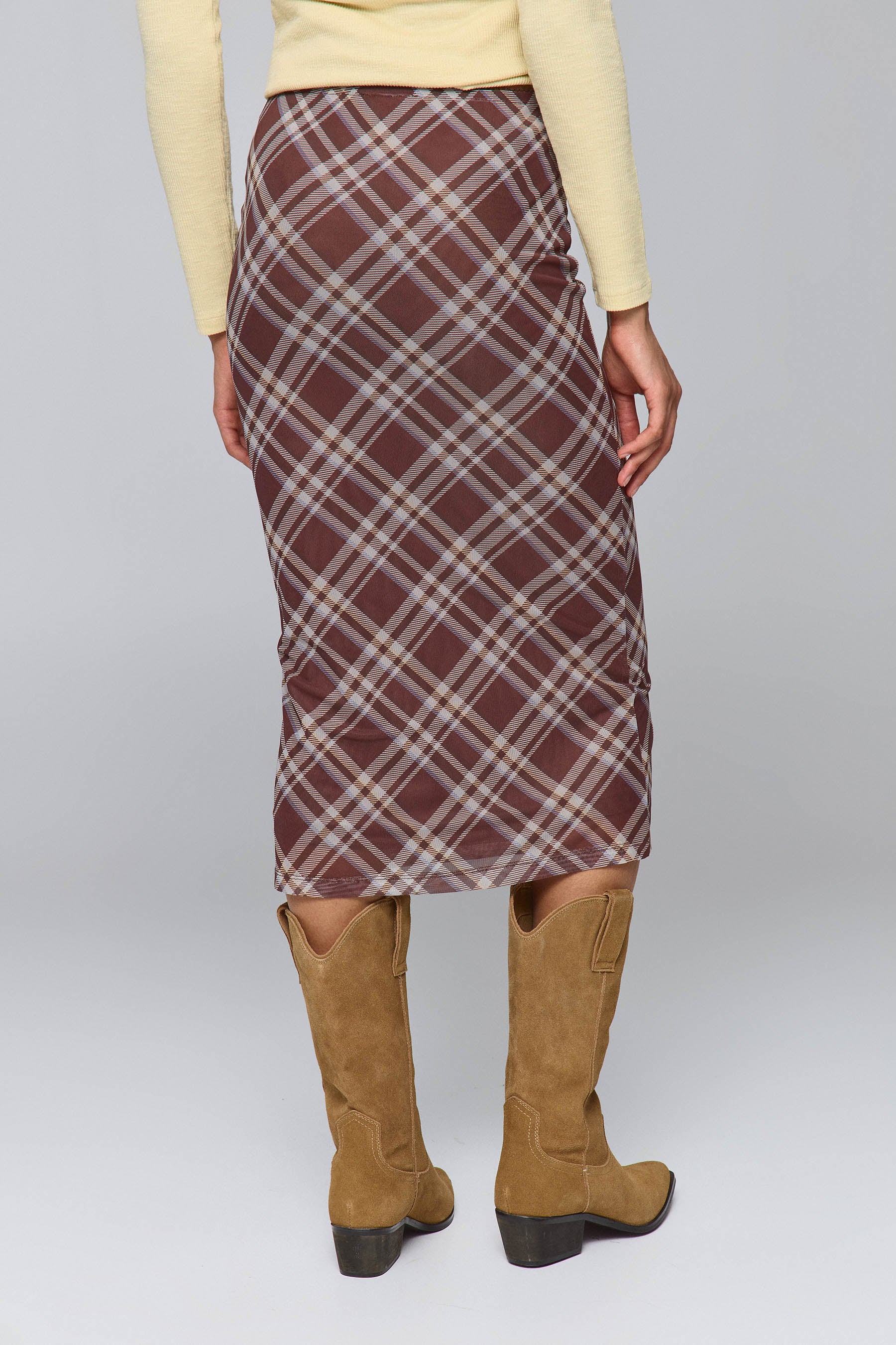 חצאית מידי משבצות