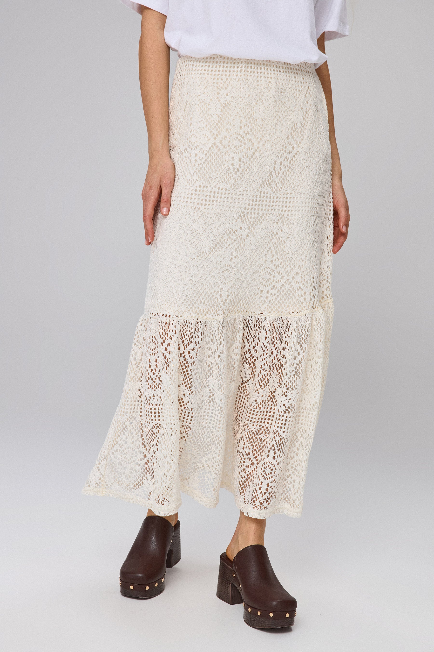 חצאית מקסי קרושה