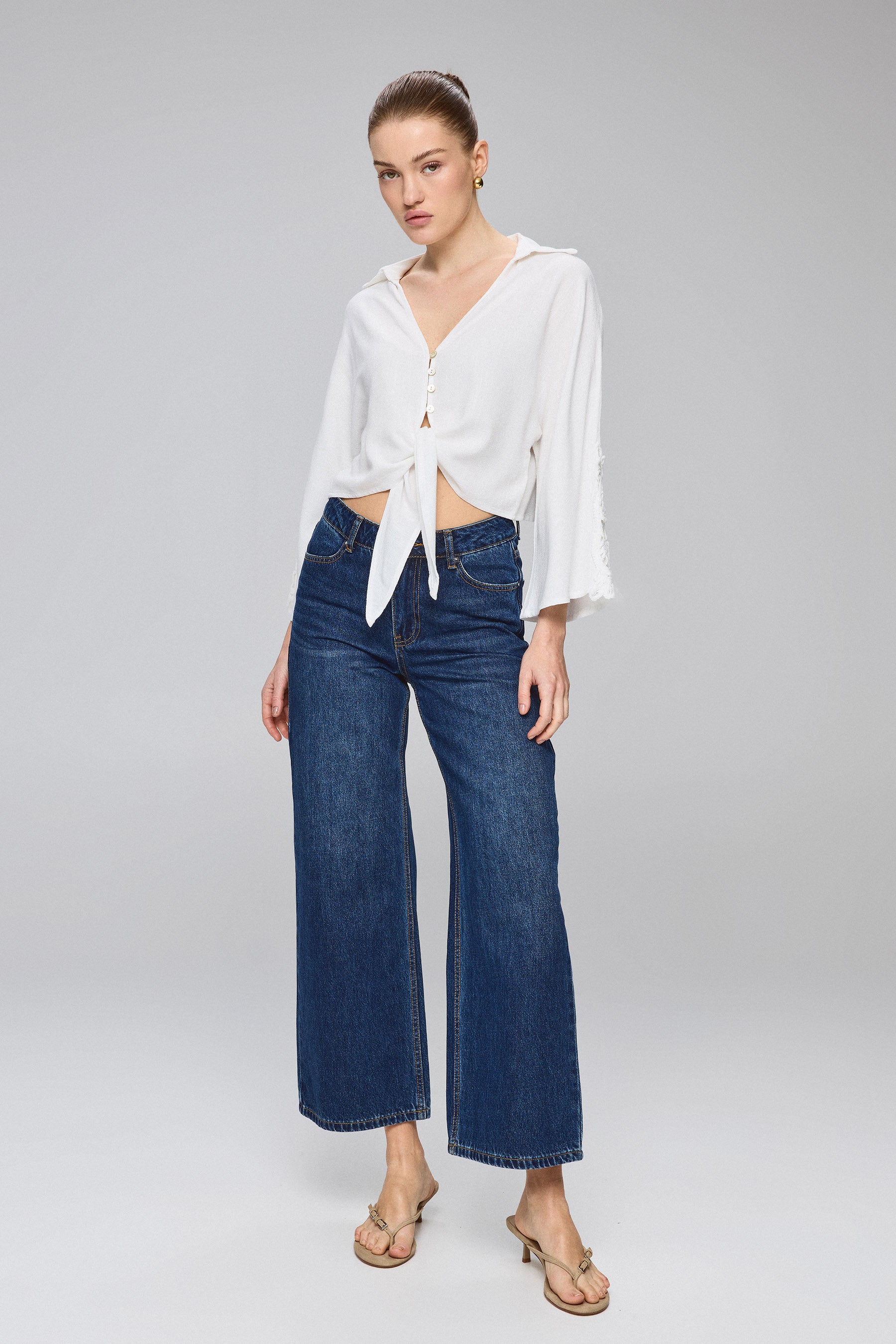 חולצת קשירה רקומה