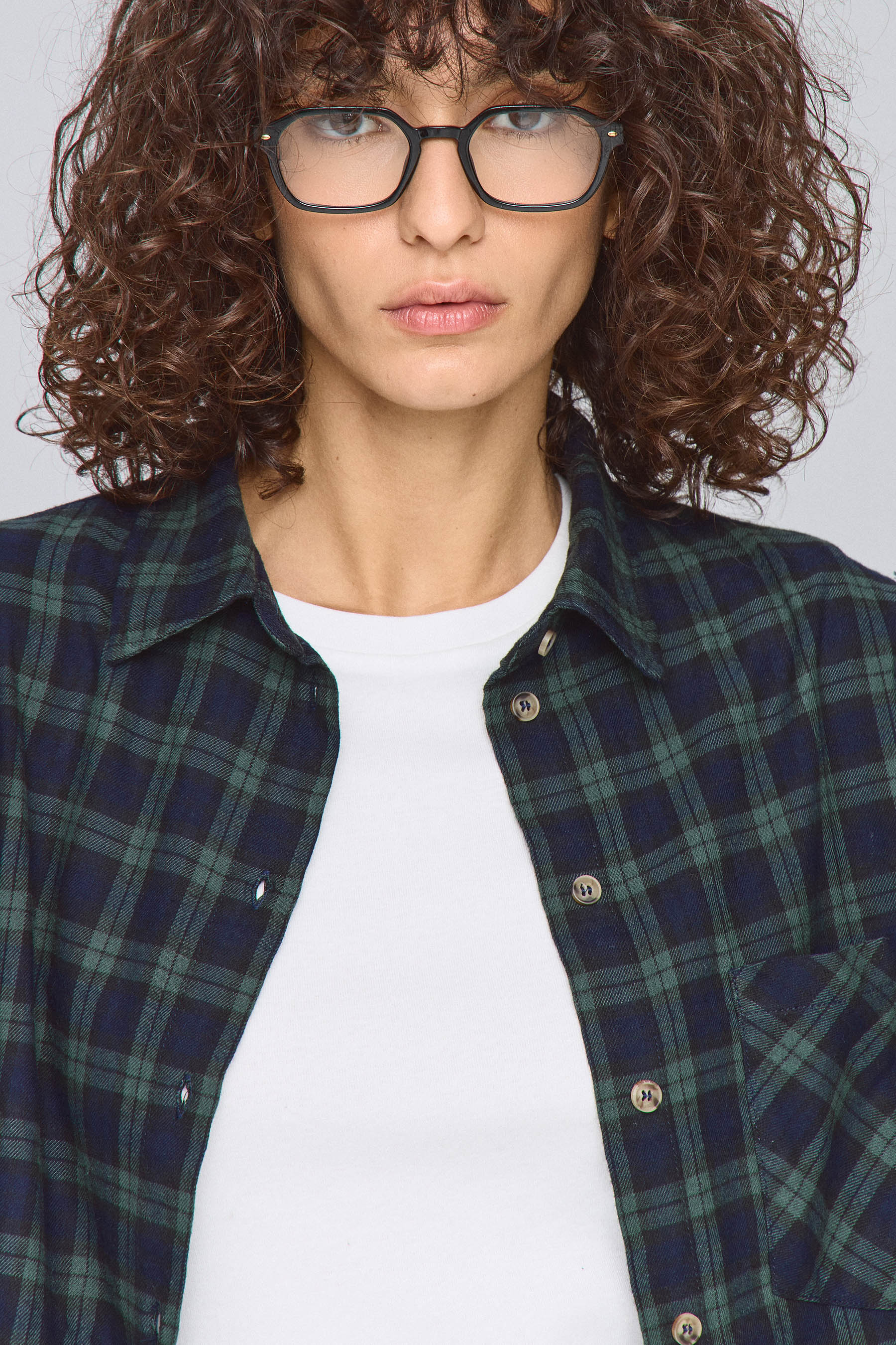 חולצת משבצות פרנזים