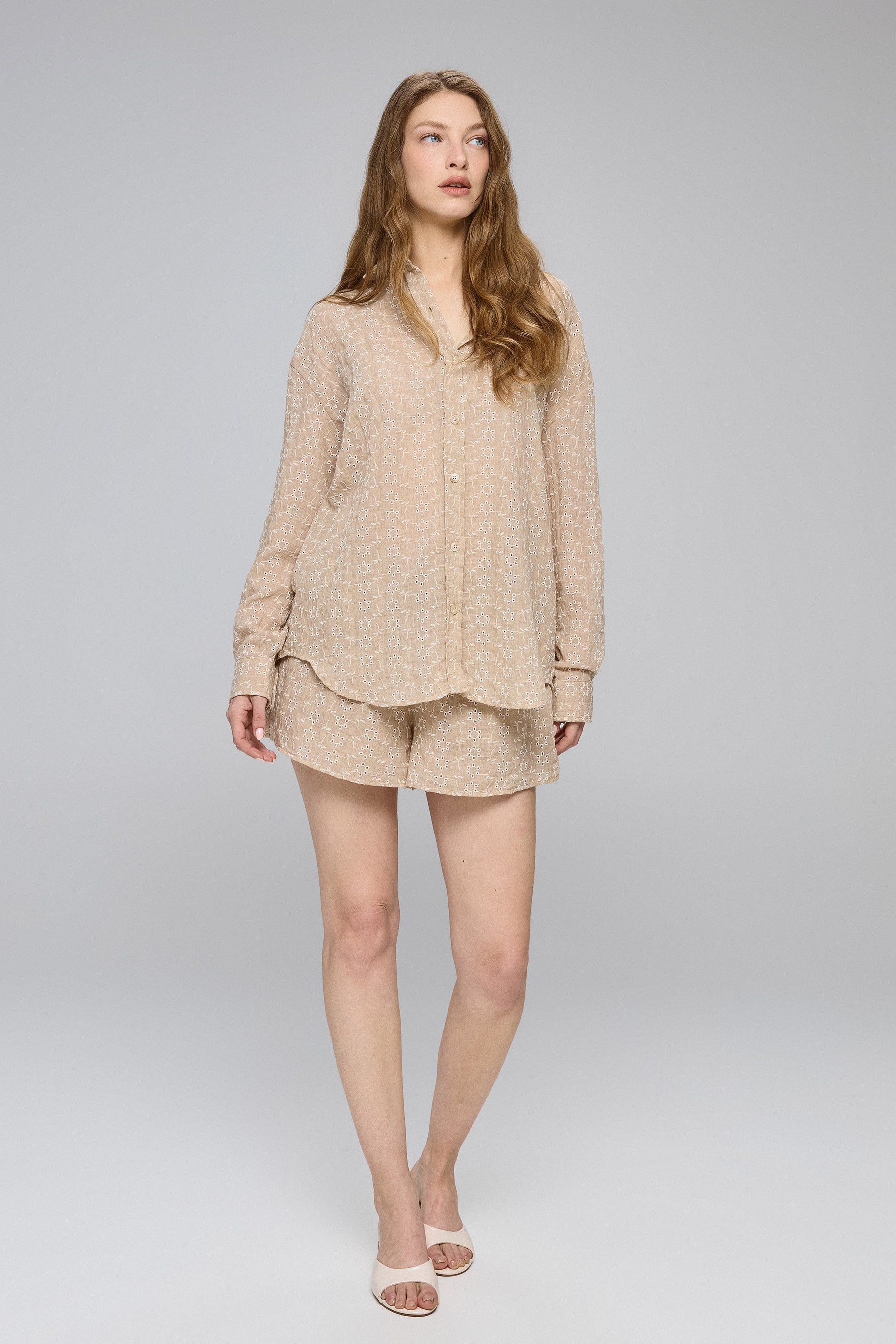 חולצה רקומה סט