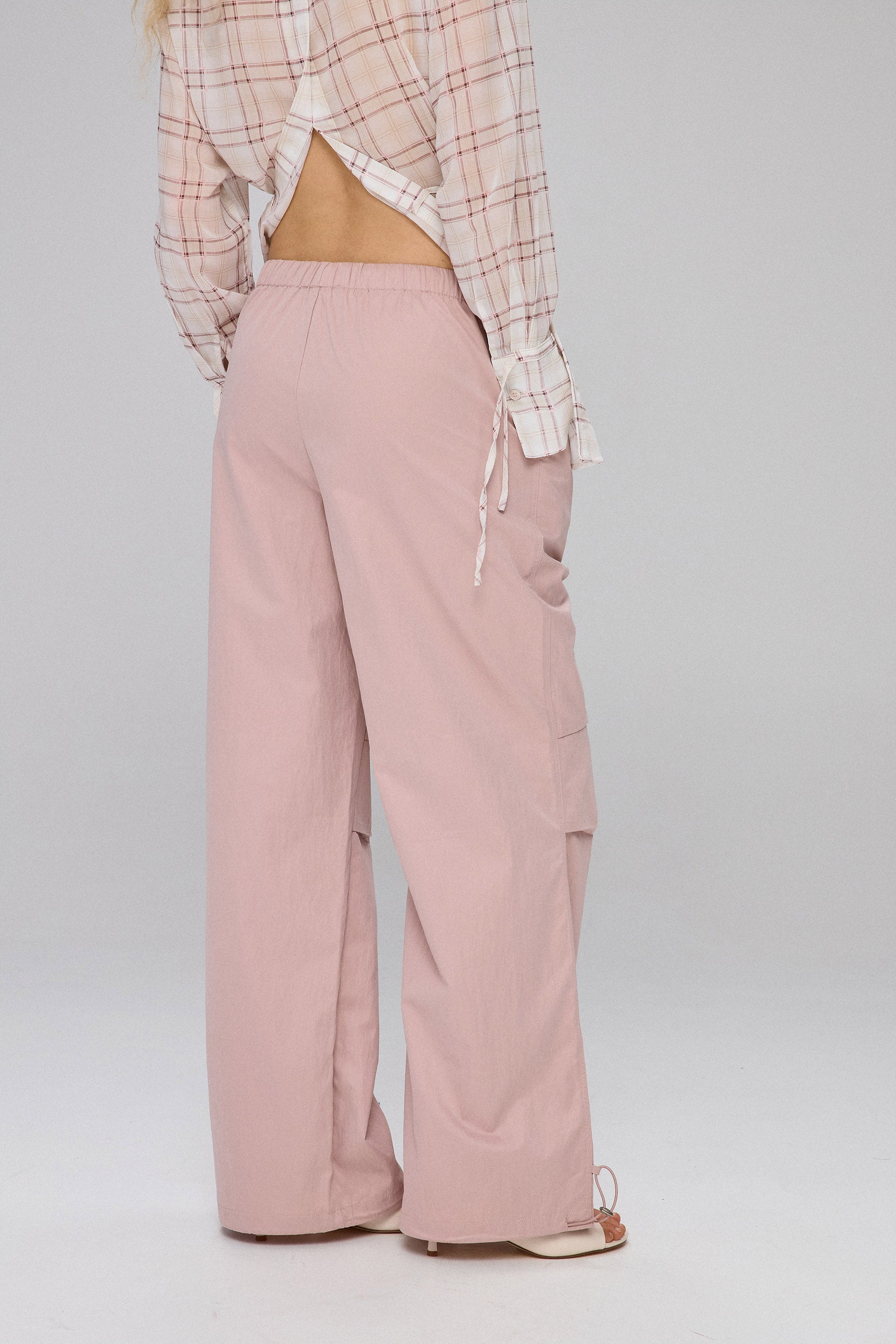 מכנסיים פרשוט עם שרוך