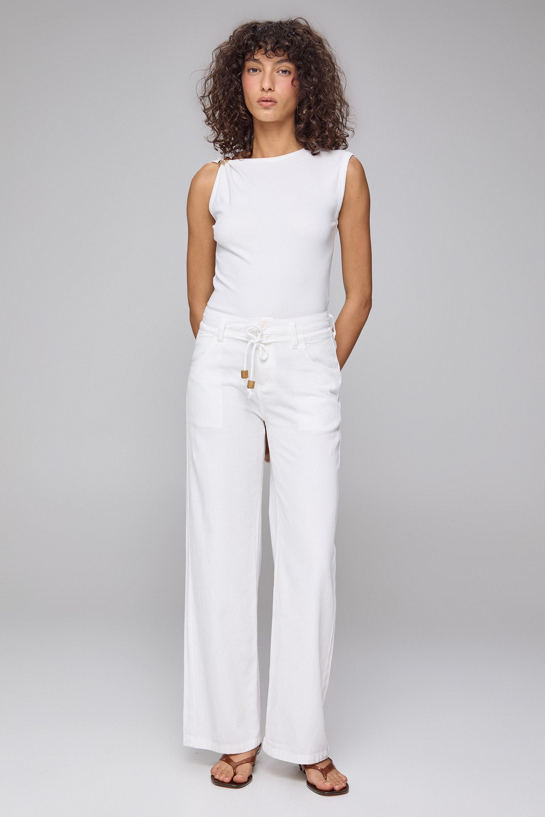 מכנס הולידיי עם שרוך