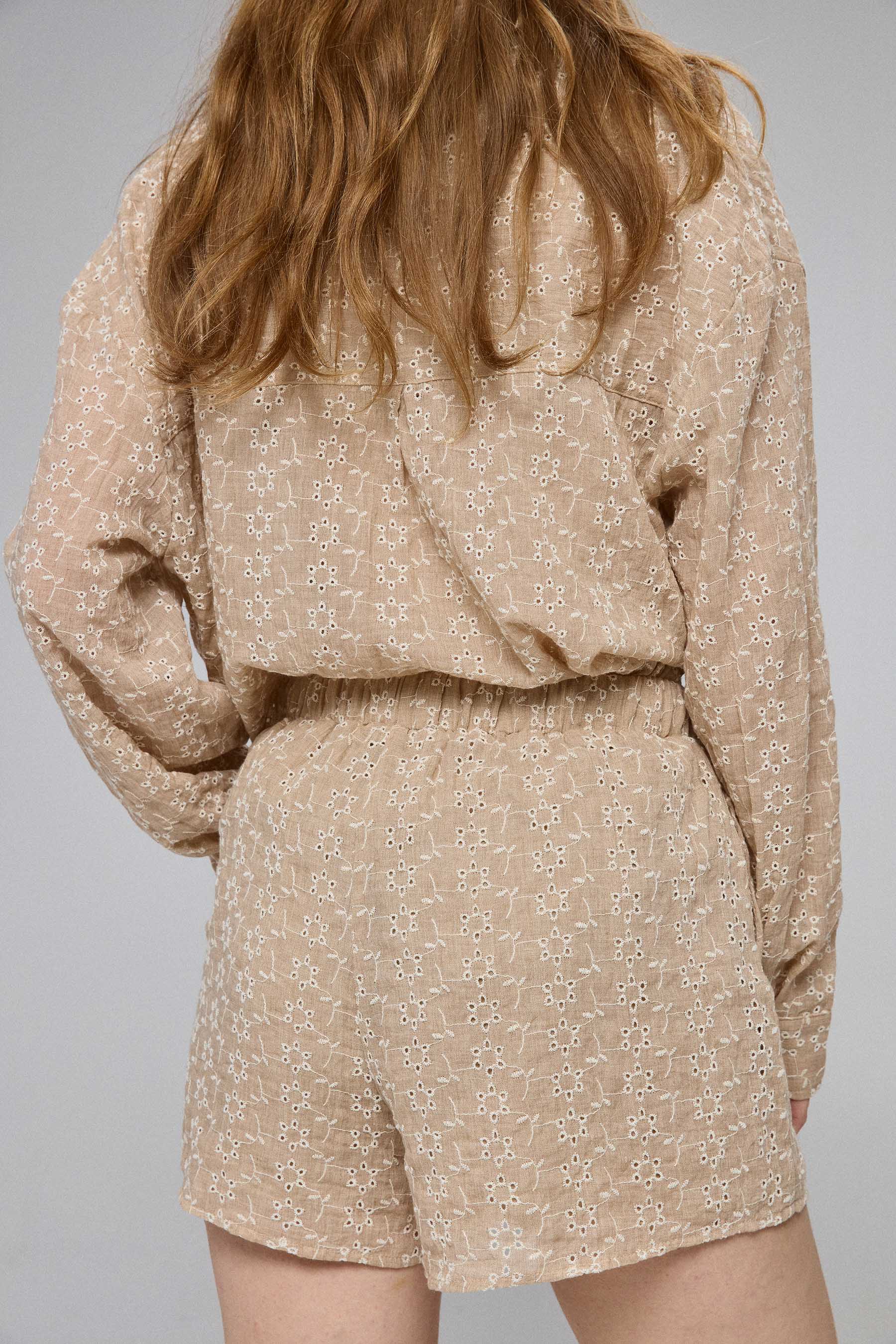 שורט רקום סט